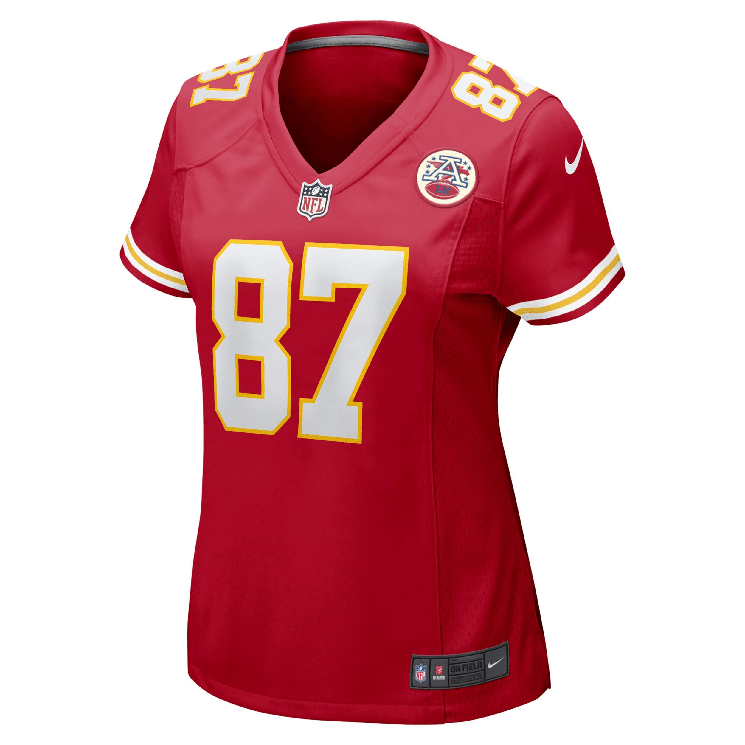 Travis Kelce Kansas City Chiefs Nike Women's NFL Game Football Jersey by NIKE