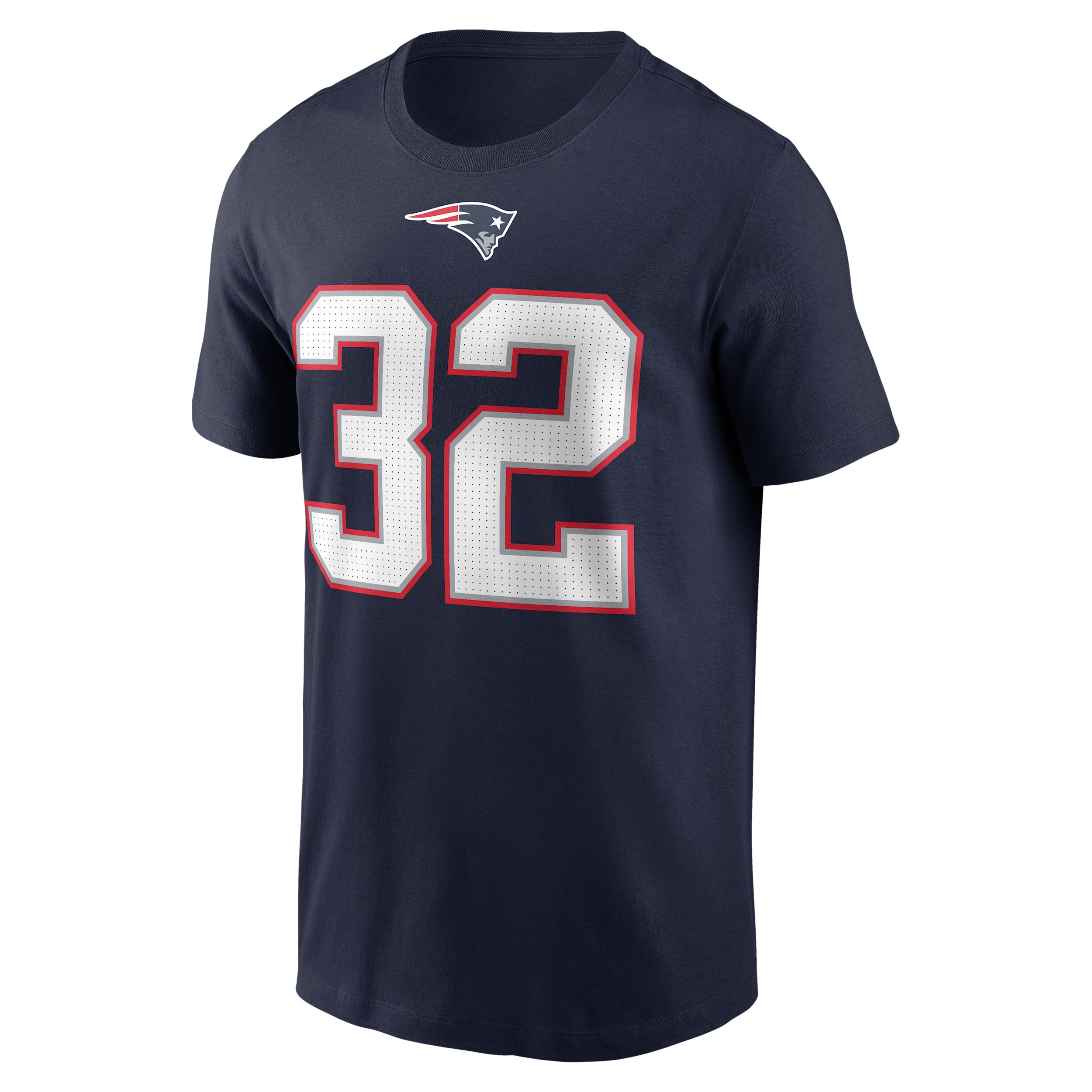 TreVeyon Henderson New England Patriots Nike Men's NFL T-Shirt by NIKE