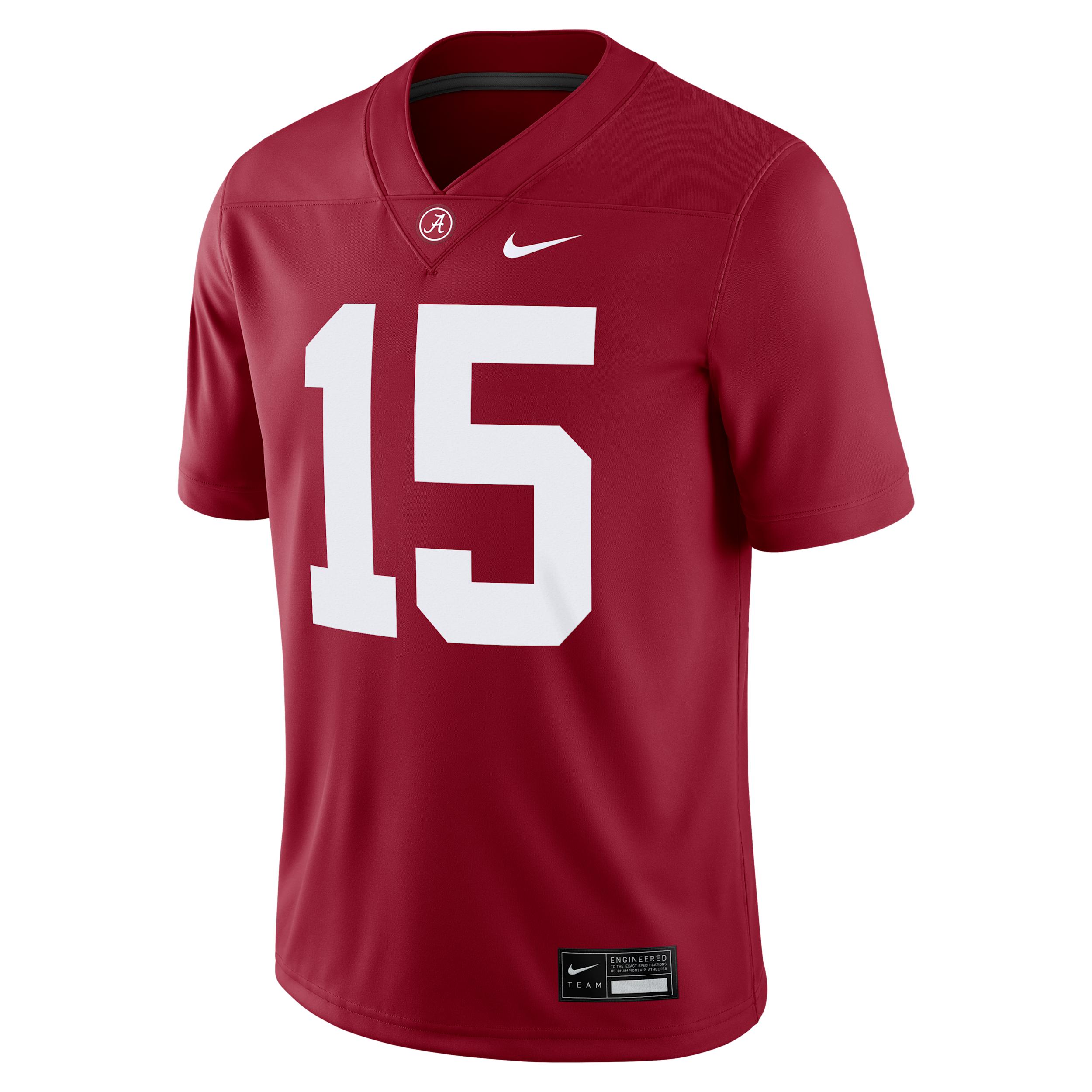 Ty Simpson Alabama Menâs Nike Men's Dri-FIT College Game Jersey by NIKE