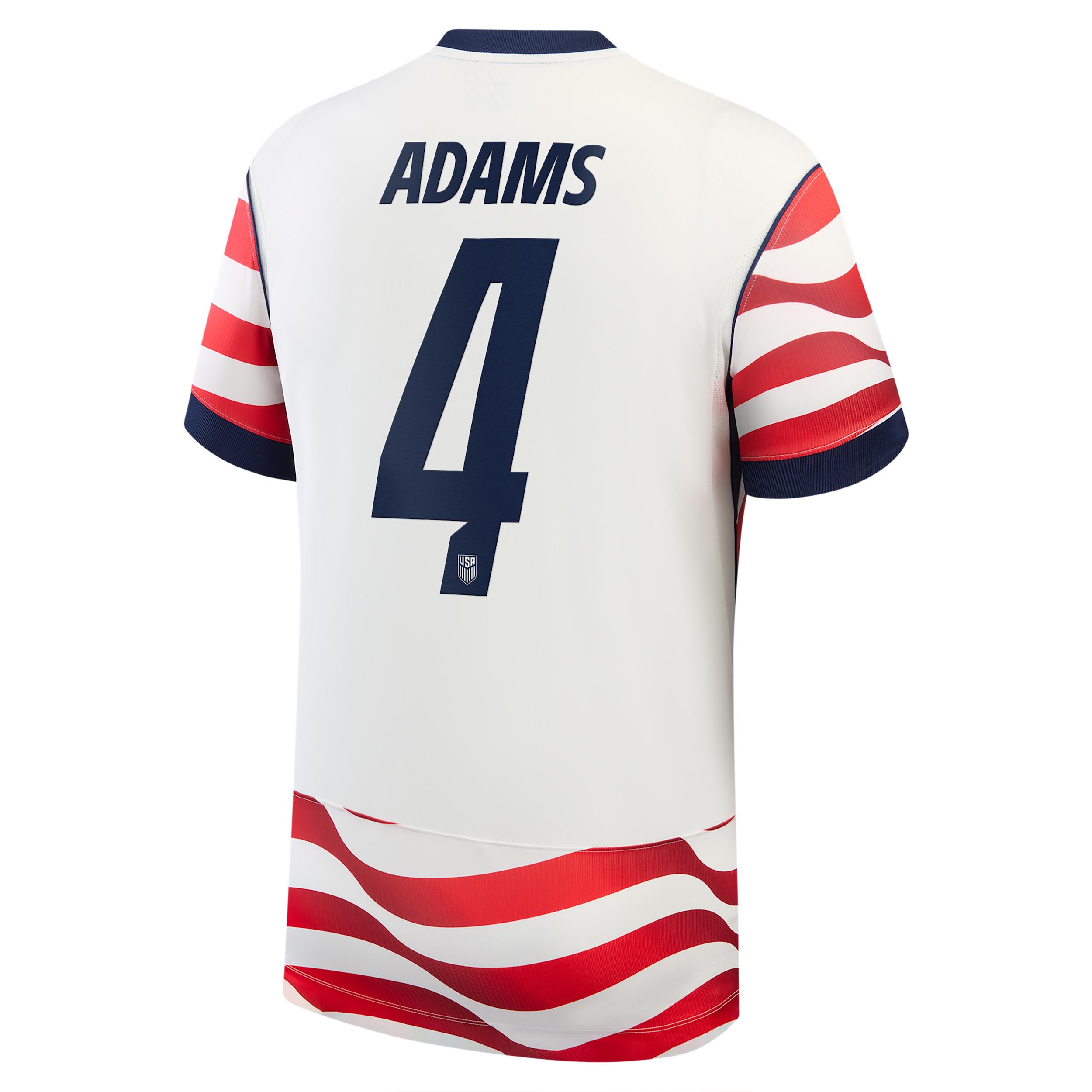 Tyler Adams USMNT 2026 Stadium Home Nike Men's Dri-FIT Soccer Jersey by NIKE