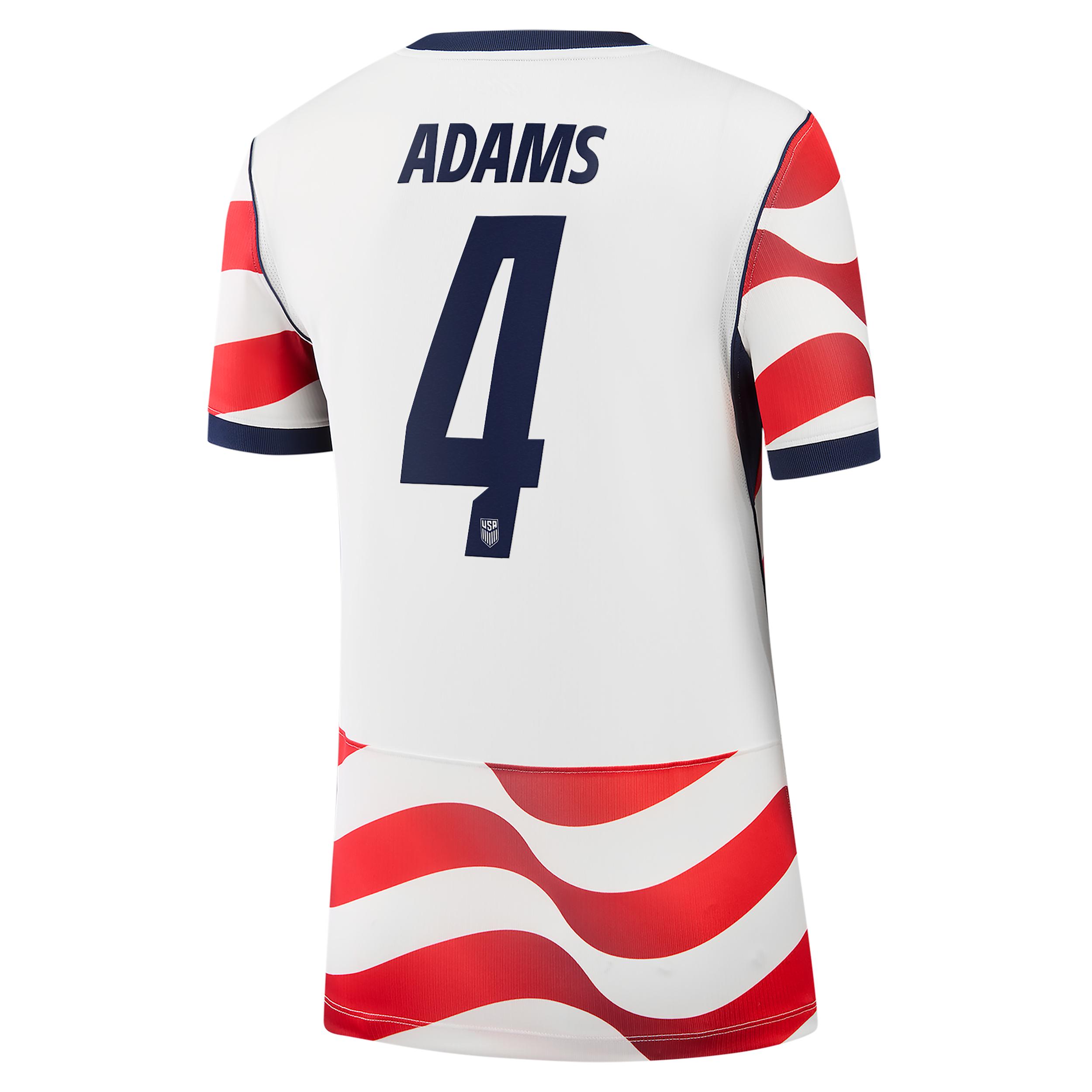 Tyler Adams USMNT 2026 Stadium Home Nike Women's Dri-FIT Soccer Jersey by NIKE