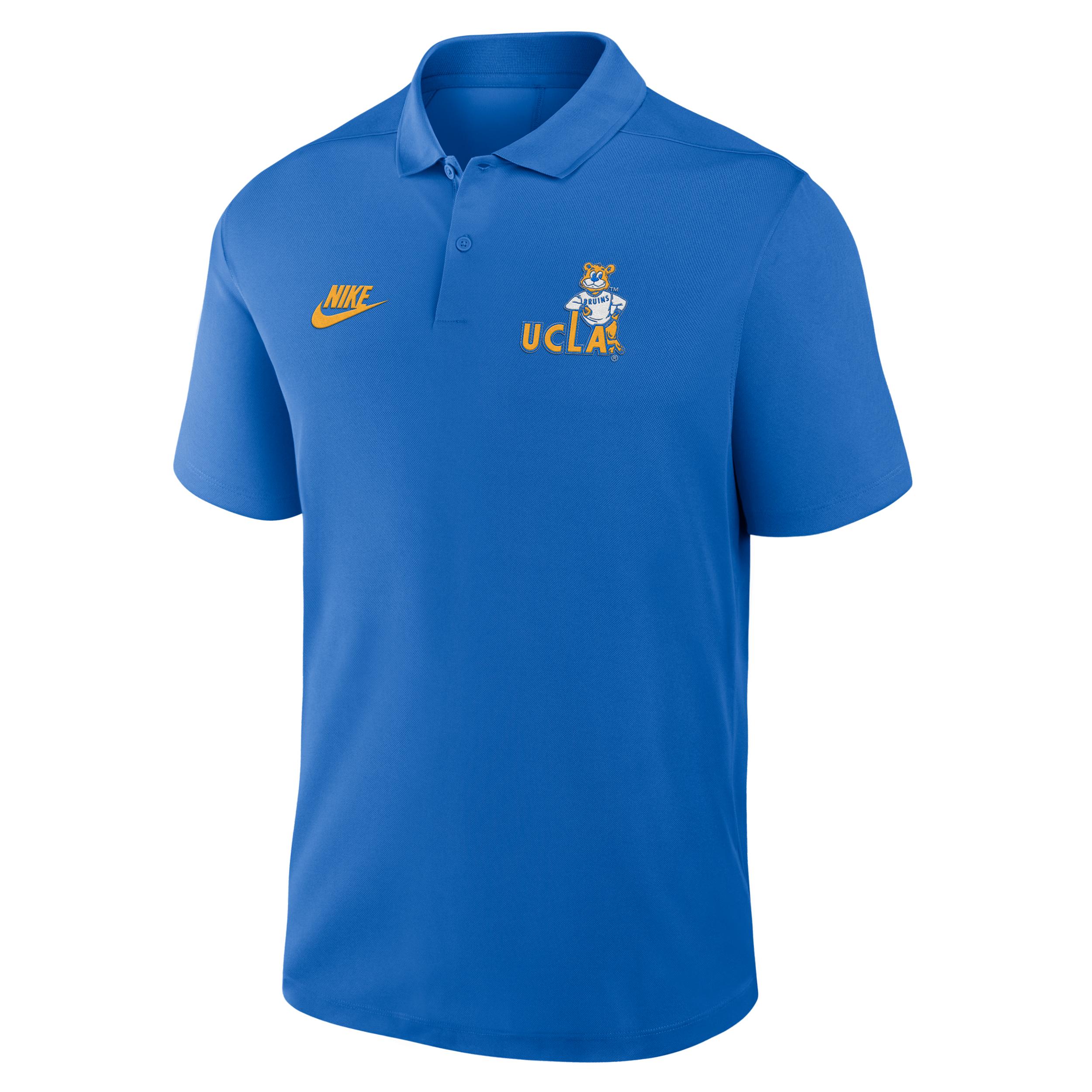 UCLA Primetime Victory Legacy Vault Logo Nike Men's Dri-FIT College Polo by NIKE