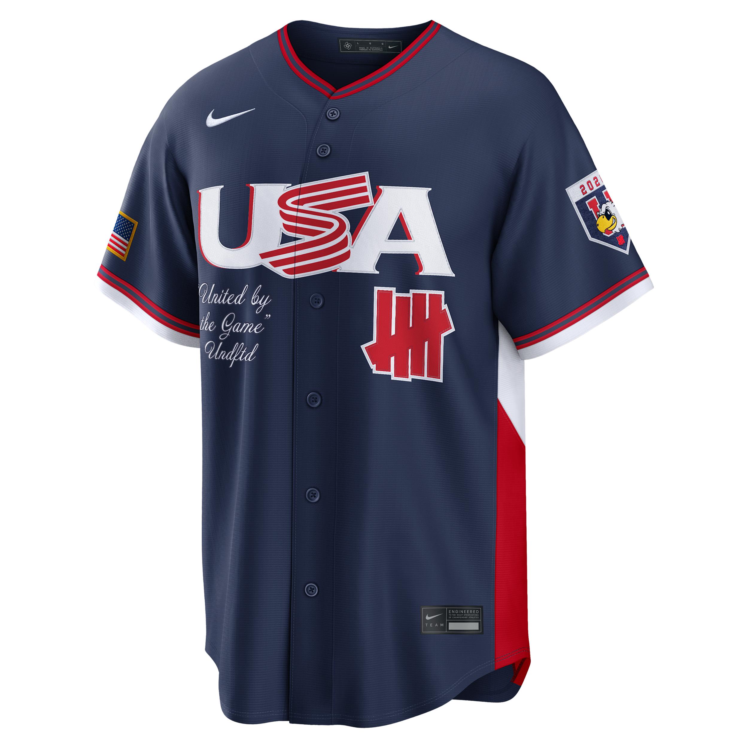 USA Baseball 2026 World Baseball Classic Undefeated Nike Men's Stadium Jersey by NIKE