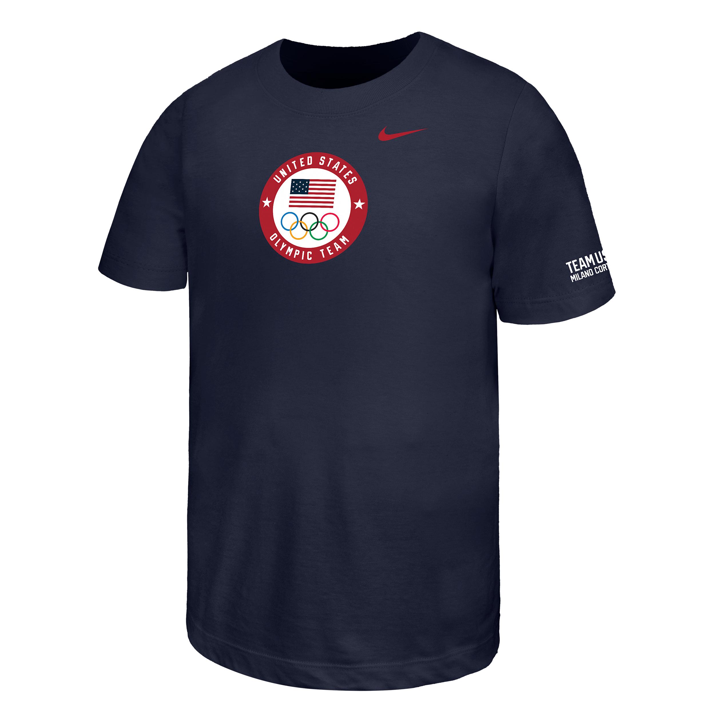 USA Nike Fanwear Collection Big Kids' Soccer T-Shirt by NIKE