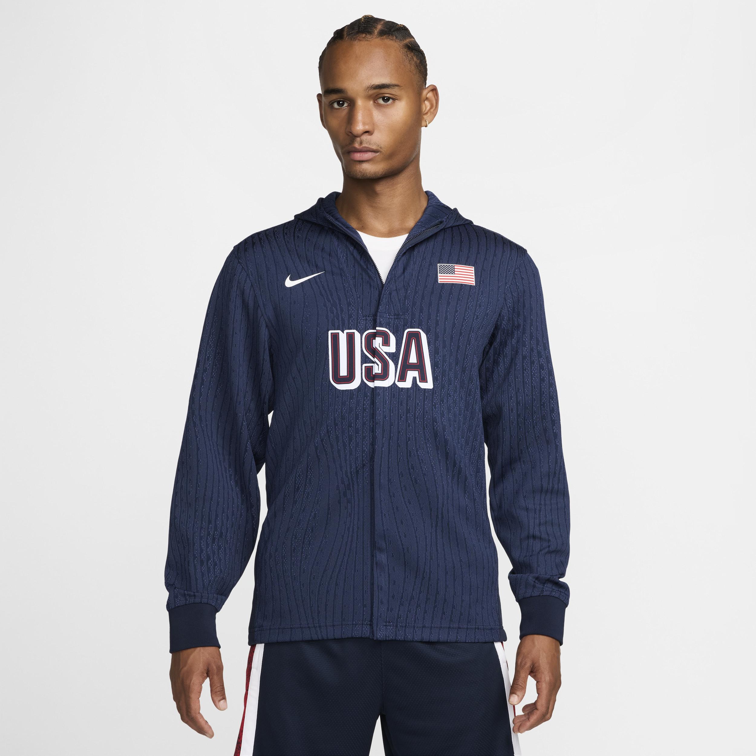 USA Nike Men's Dri-FIT ADV Basketball Game Jacket by NIKE