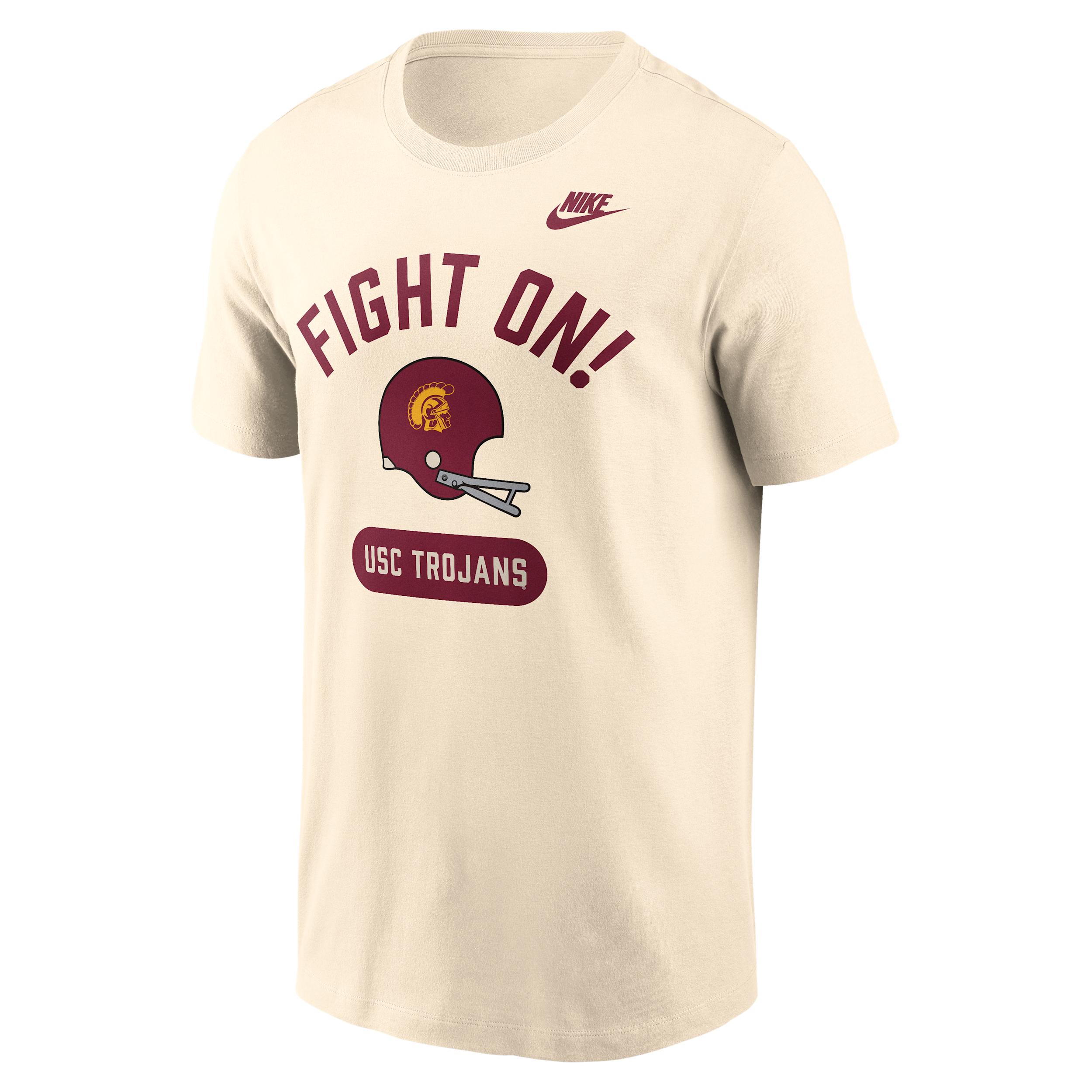 USC Legacy Arch Helmet Nike Men's College T-Shirt by NIKE