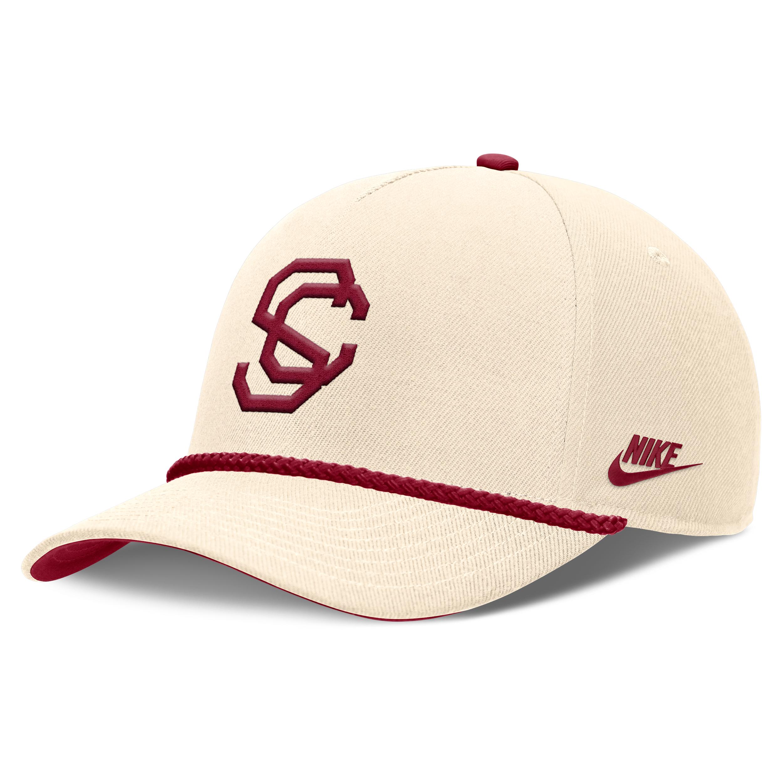 USC Legacy Vintage Rope Rise Nike Unisex College Adjustable Hat by NIKE