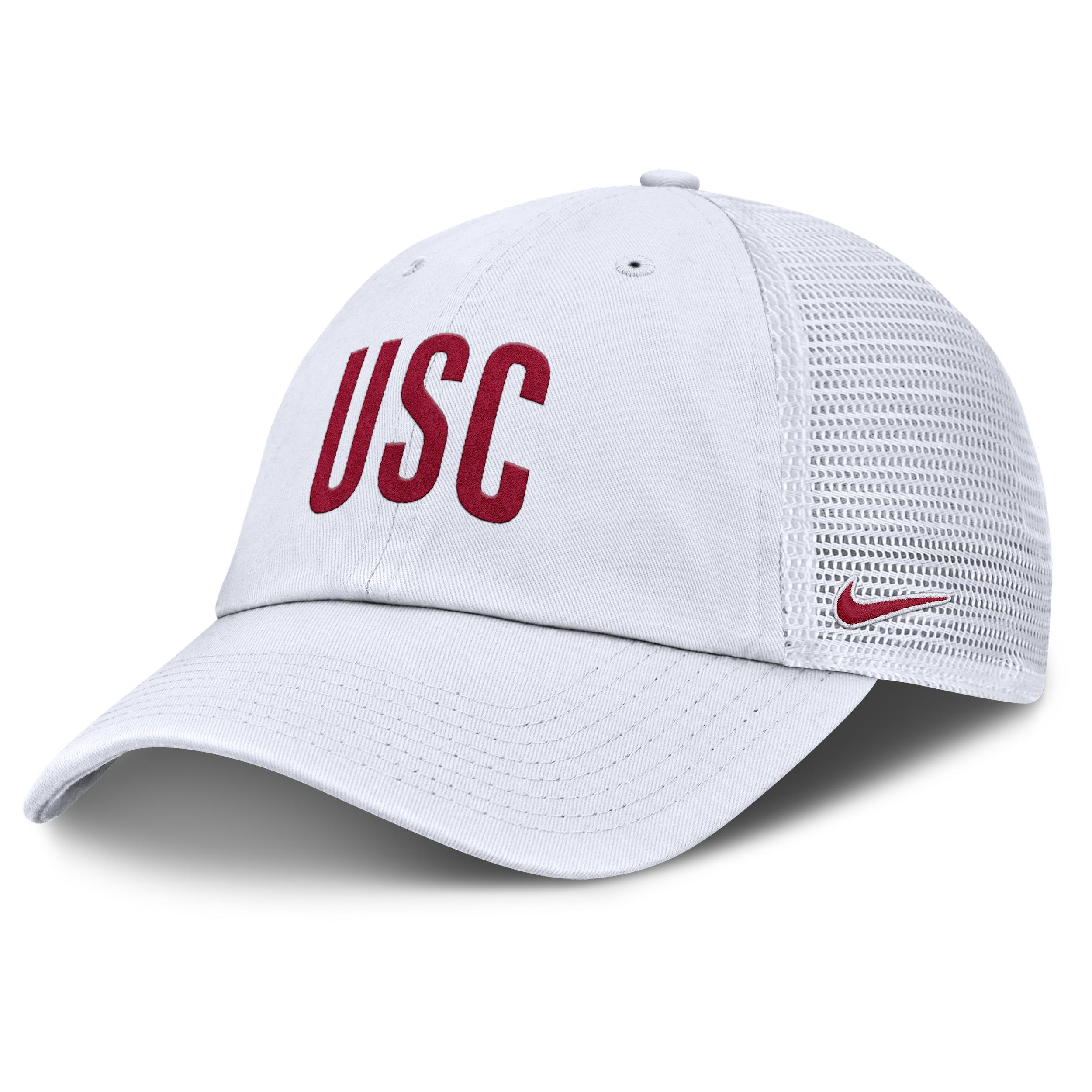 USC Primetime Campus Club Nike Men's College Trucker Adjustable Hat by NIKE