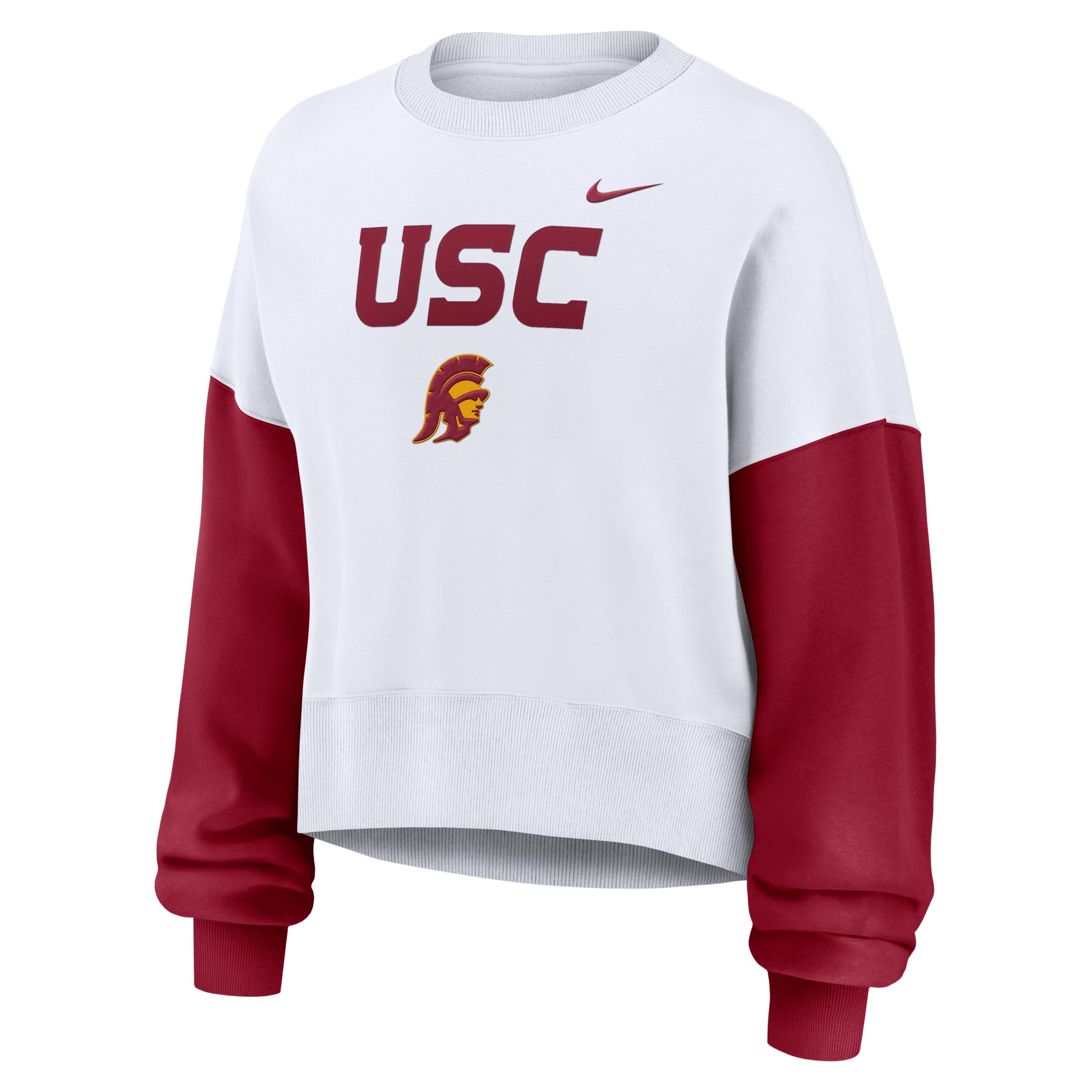 USC Trojans Primetime Nike Women's College Pullover Crew by NIKE USC Trojans Primetime Nike Women's College Pullover Crew by NIKE