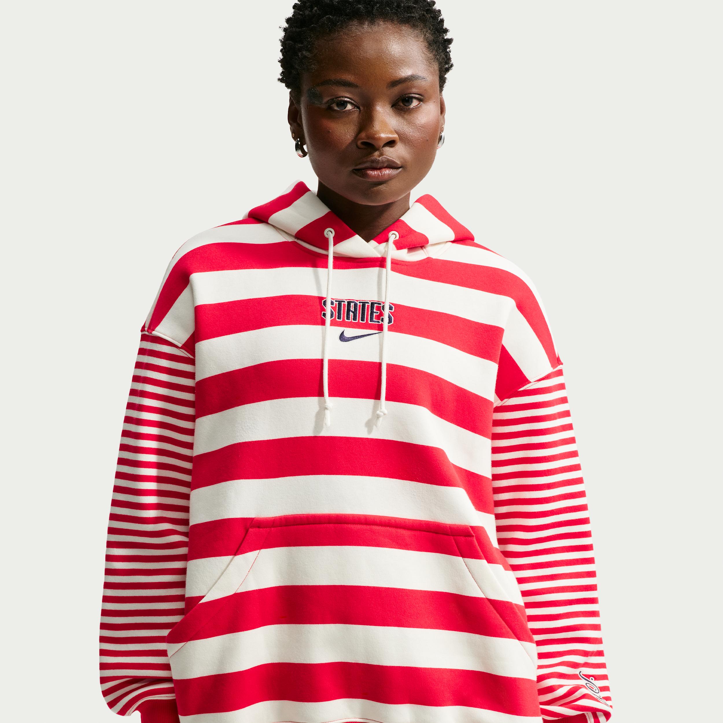 USMNT Phoenix Fleece Nike Women's Soccer Oversized Pullover Hoodie by NIKE