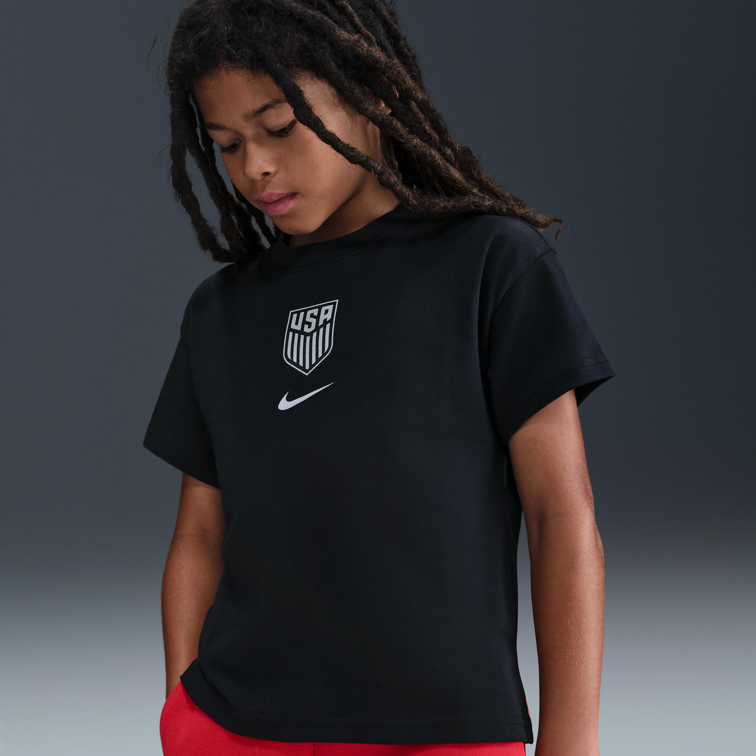 USMNT Premium Goalkeeper Big Kids' Nike Soccer T-Shirt by NIKE