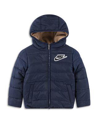 Unisex Faux Sherpa Reversible Fill Jacket - Little Kid by NIKE