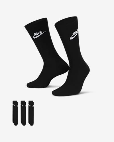 Unisex Nike Sportswear Everyday Essential Crew Socks (3 Pairs) by NIKE