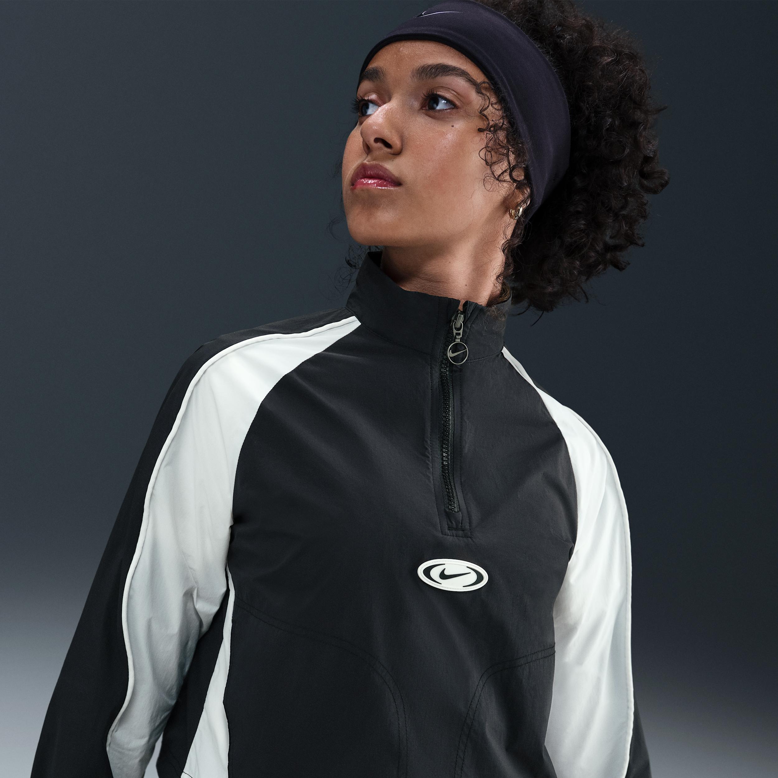 Unisex Nike Sportswear Girls' 1/4-Zip Track Jacket by NIKE