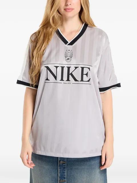 V-neck logo-print T-shirt by NIKE