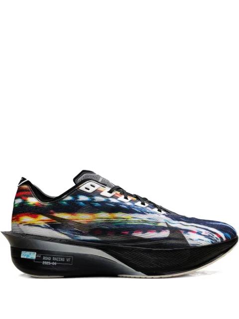 VaporFly 4 "Light Trails - Black/White" sneakers by NIKE