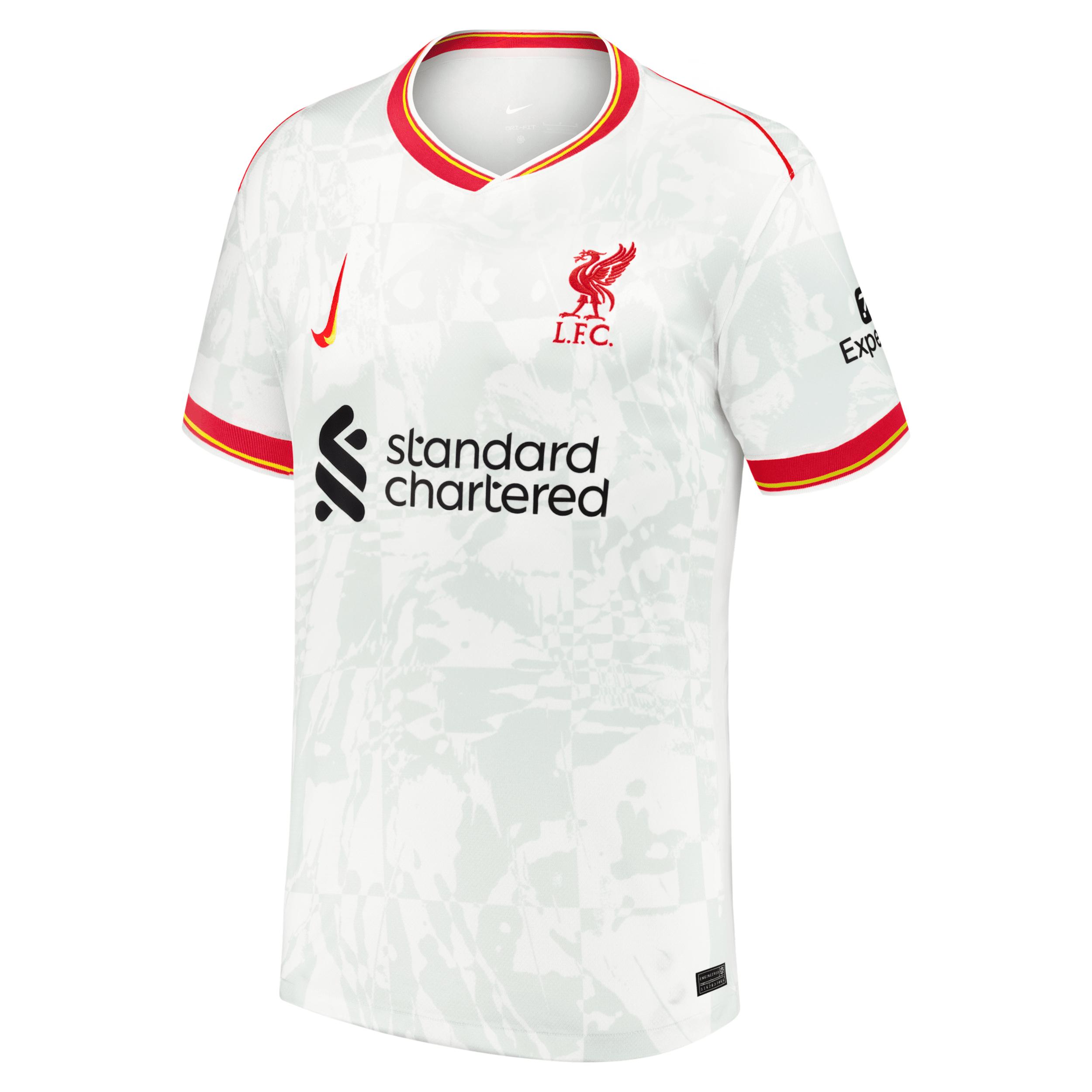 Virgil van Dijk Liverpool 2024/25 Stadium Third Bid Kids' Nike Dri-FIT Soccer Jersey by NIKE