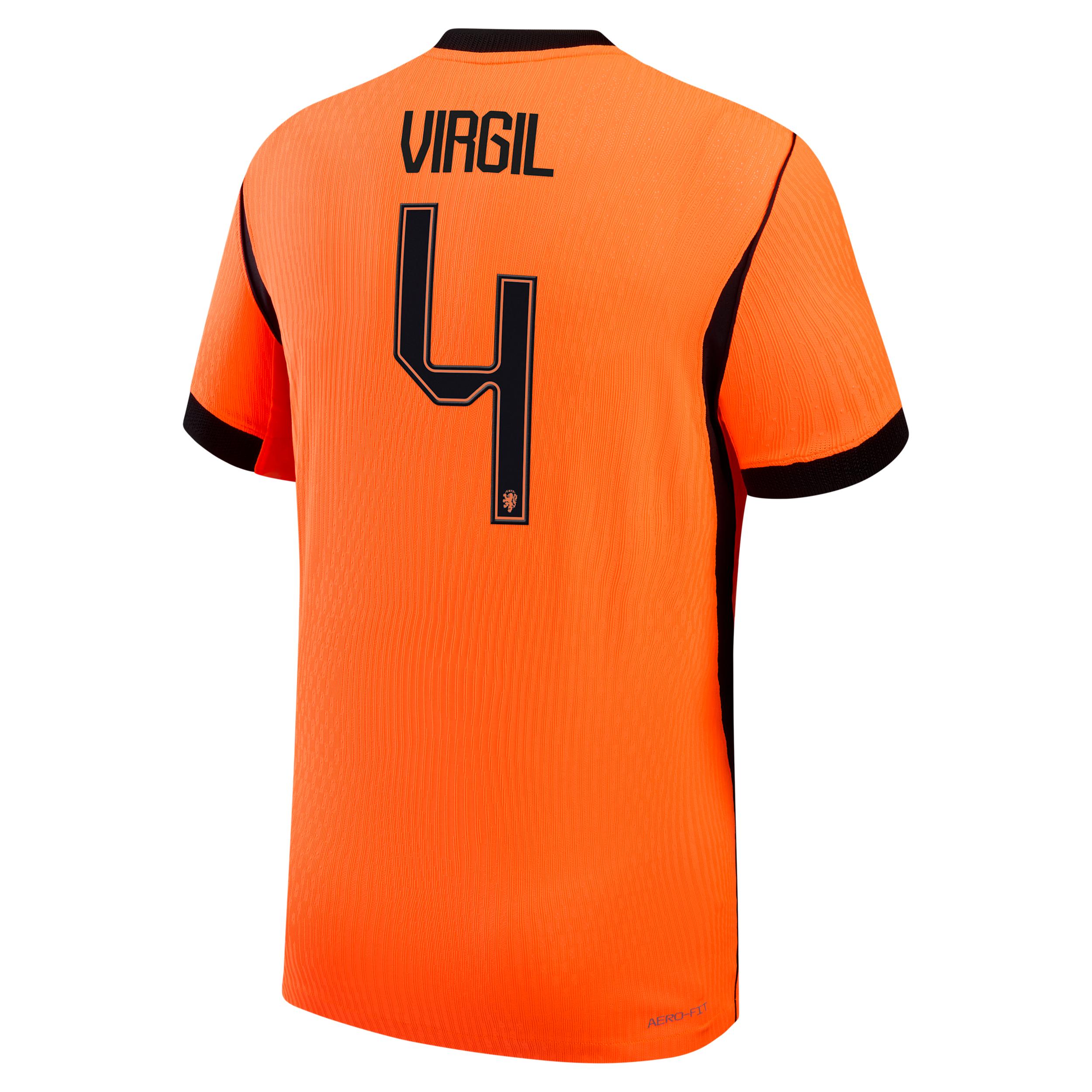 Virgil van Dijk Netherlands National Team 2026 Match Home Nike Men's Dri-FIT ADV Soccer Jersey by NIKE