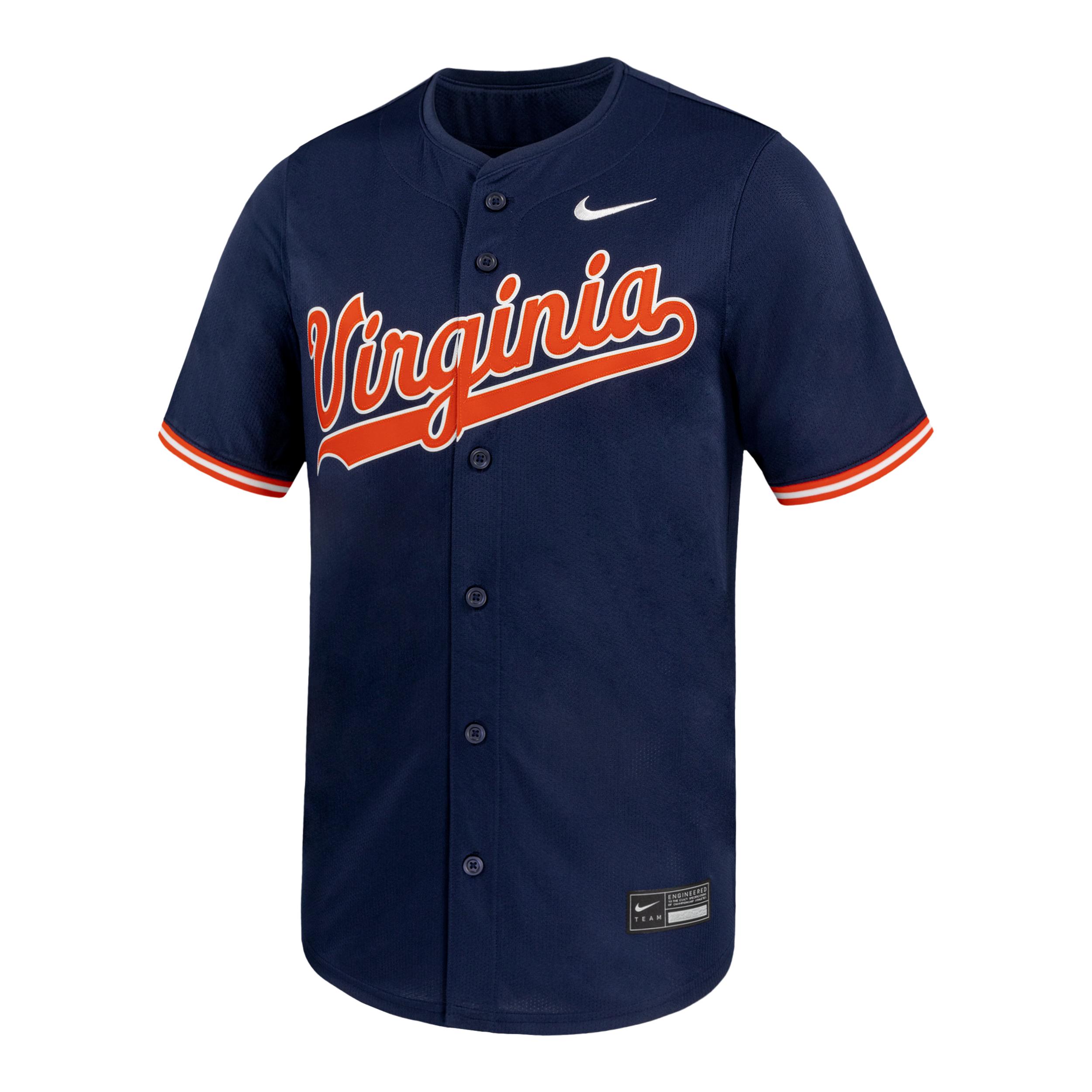 Virginia Nike Men's Dri-FIT College Limited Baseball Jersey by NIKE