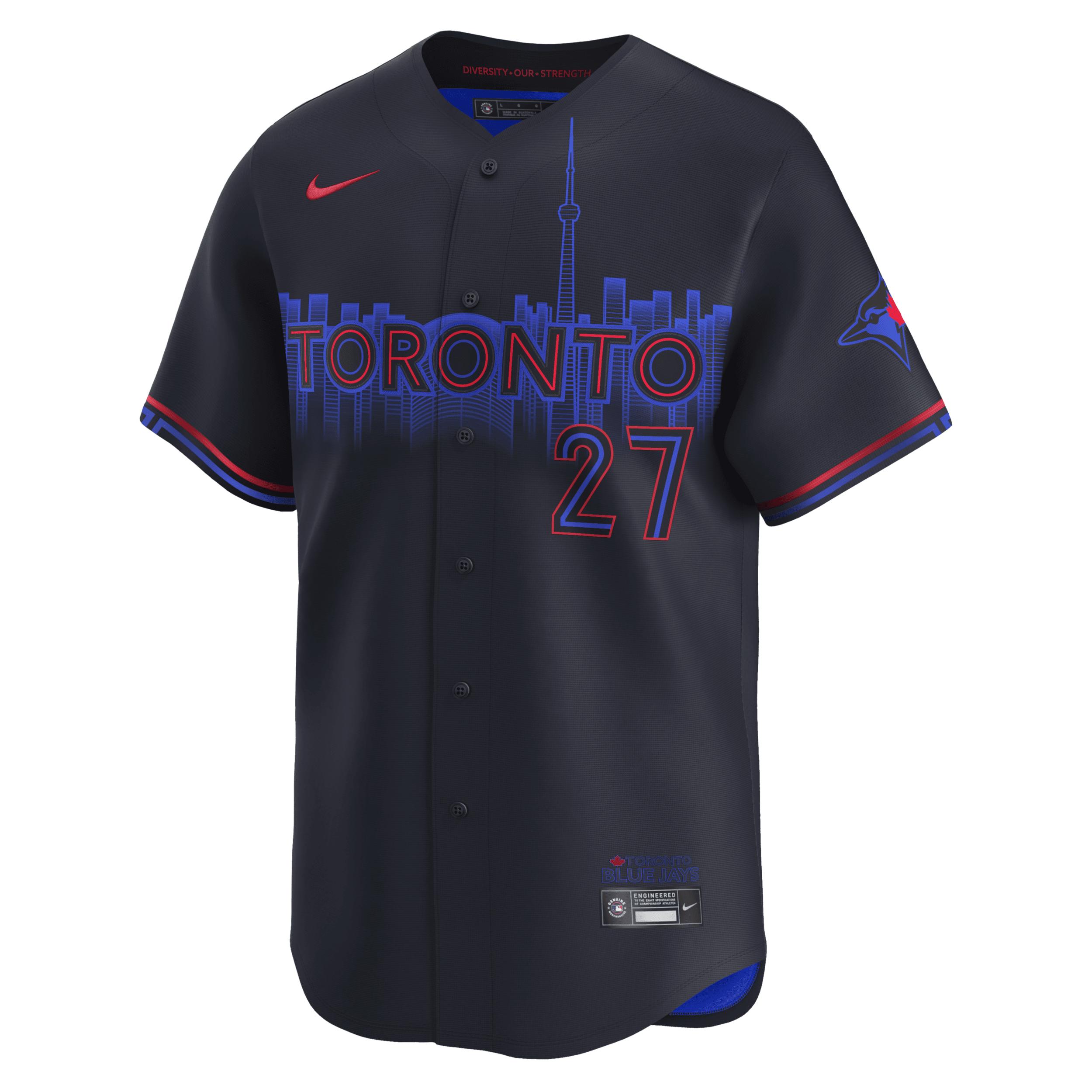 Vladimir Guerrero Jr. Toronto Blue Jays City Connect Nike Men's Dri-FIT ADV MLB Limited Jersey by NIKE