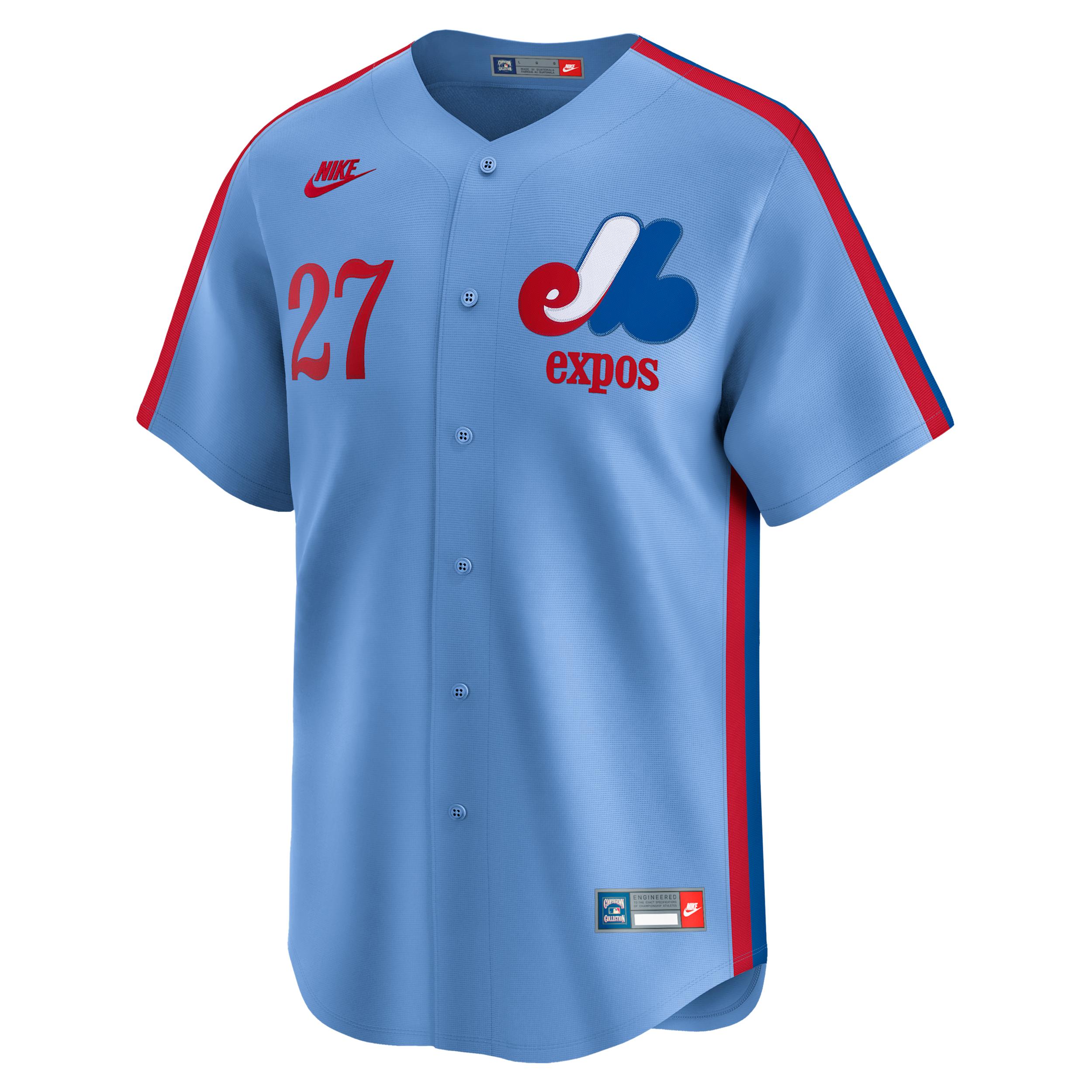 Vladimir Guerrero Montreal Expos Cooperstown Nike Men's Dri-FIT MLB Limited Jersey by NIKE