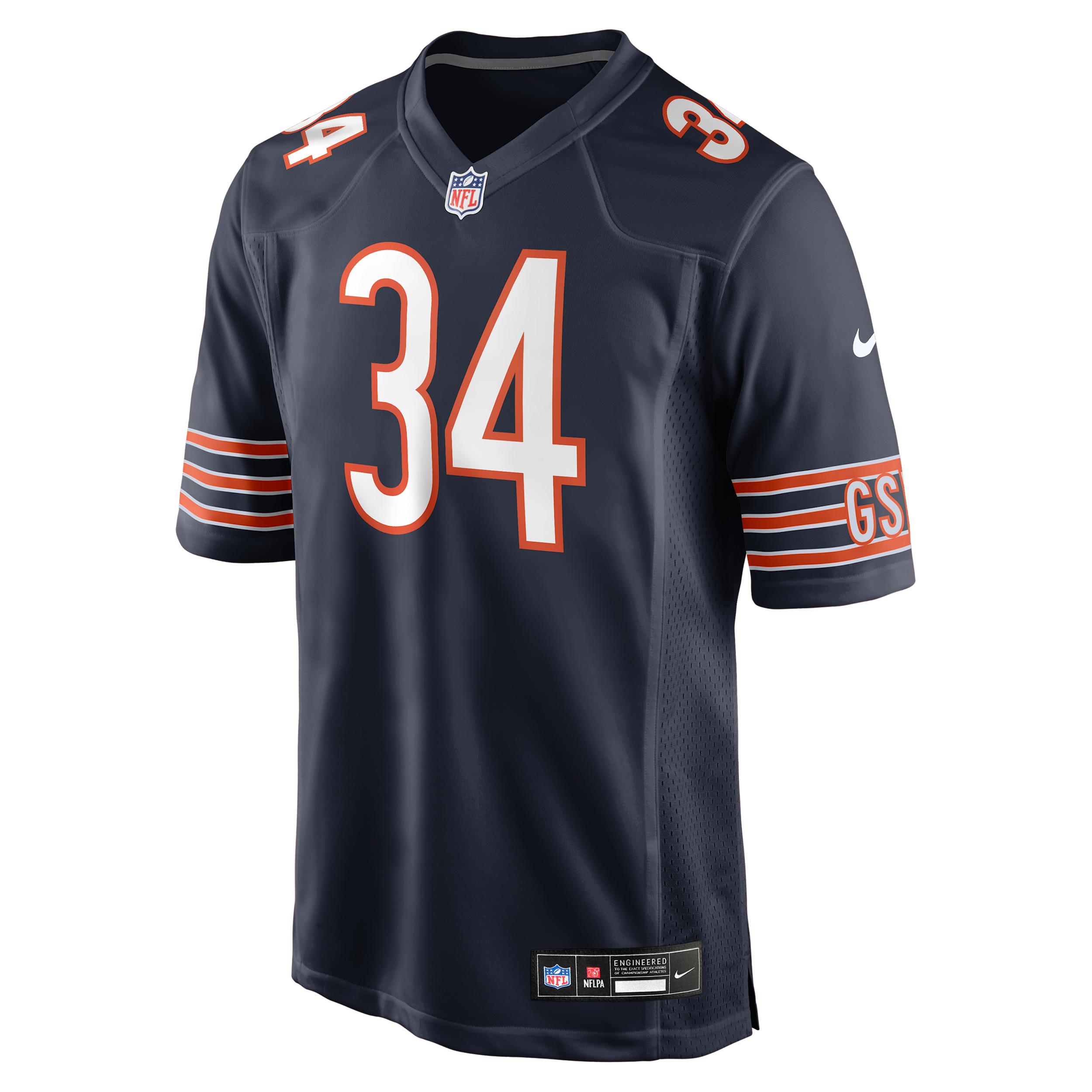 Walter Payton Chicago Bears Retired Nike Men's NFL Game Jersey by NIKE