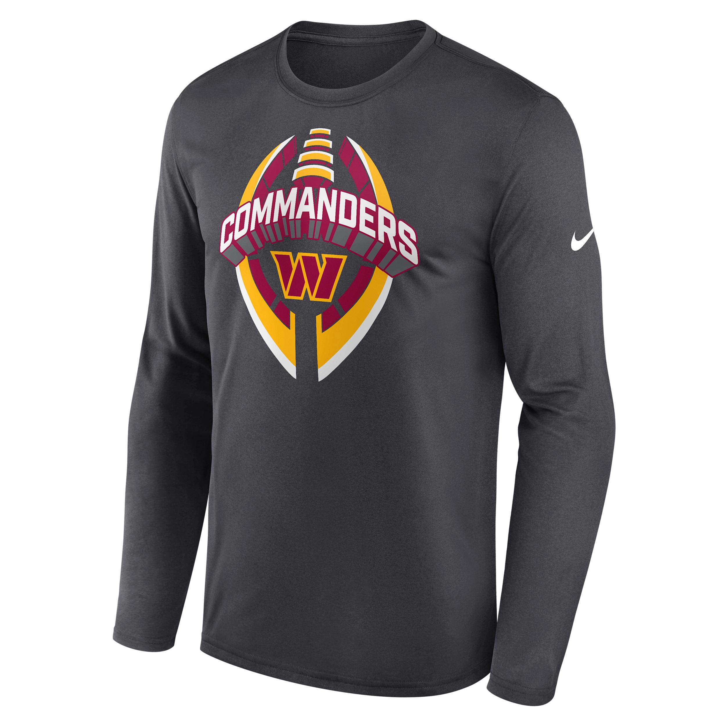 Washington Commanders Legend Icon Nike Men's Dri-FIT NFL Long-Sleeve T-Shirt by NIKE