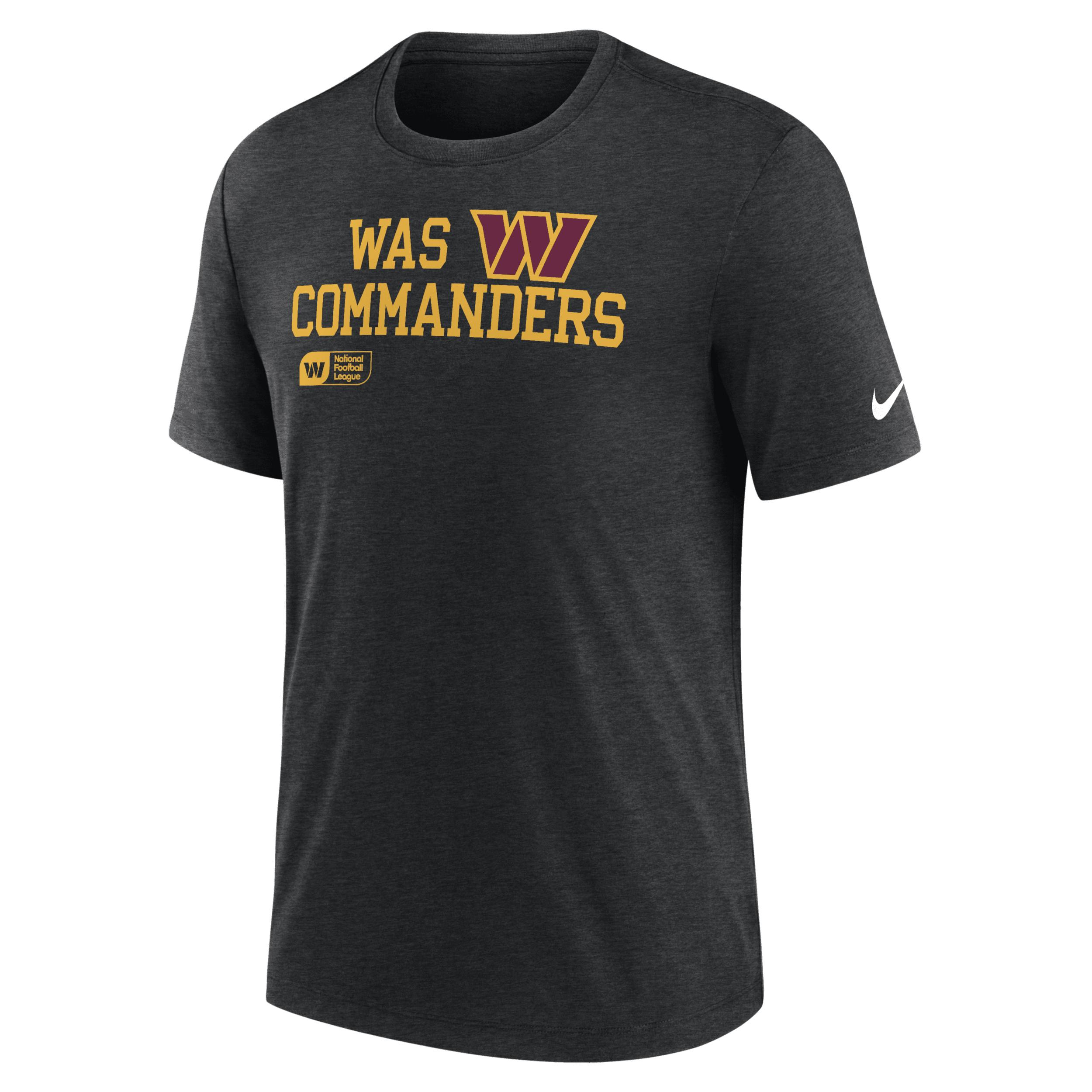 Washington Commanders Overlap Lockup Nike Men's NFL T-Shirt by NIKE