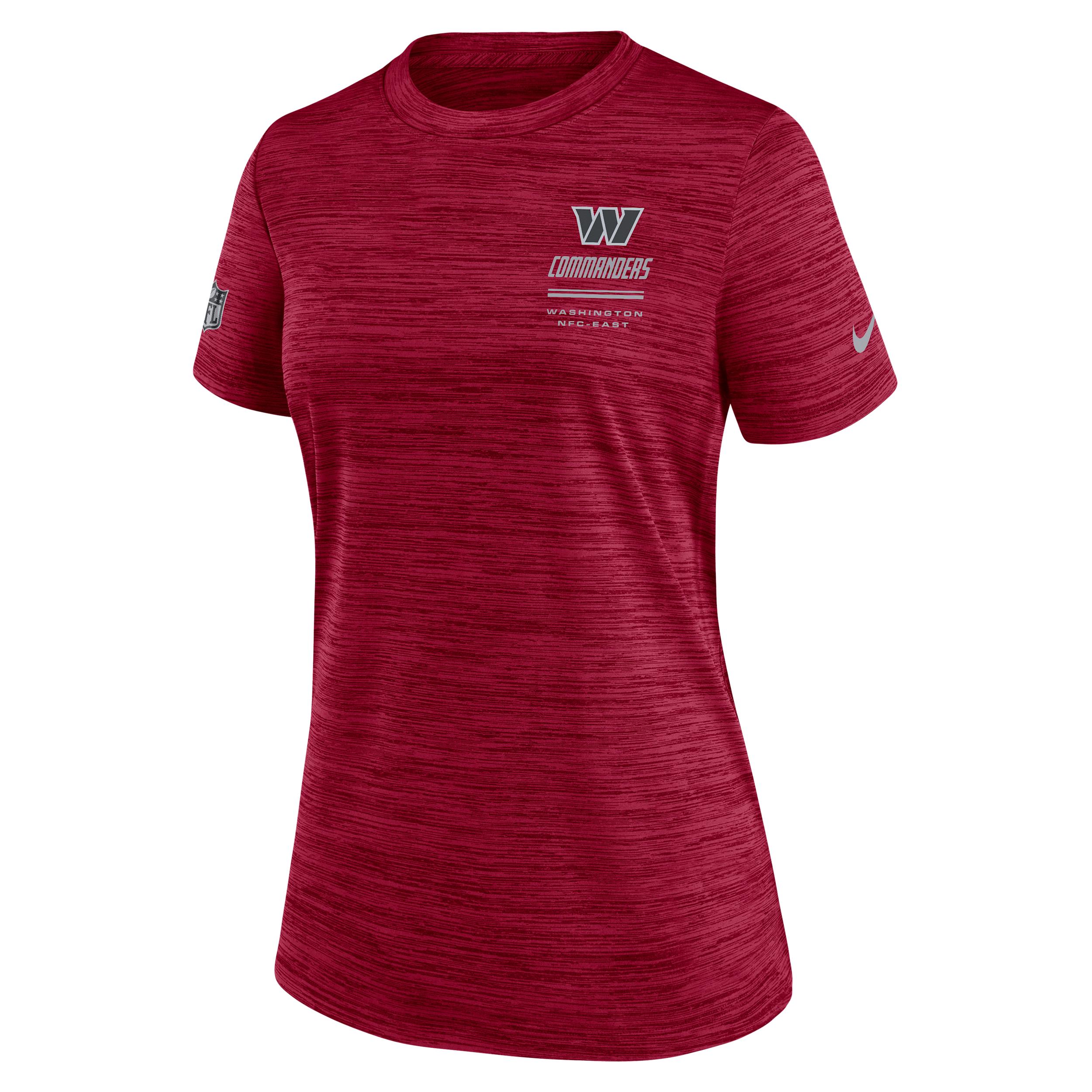 Washington Commanders Sideline Velocity Nike Women's Dri-FIT NFL T-Shirt by NIKE