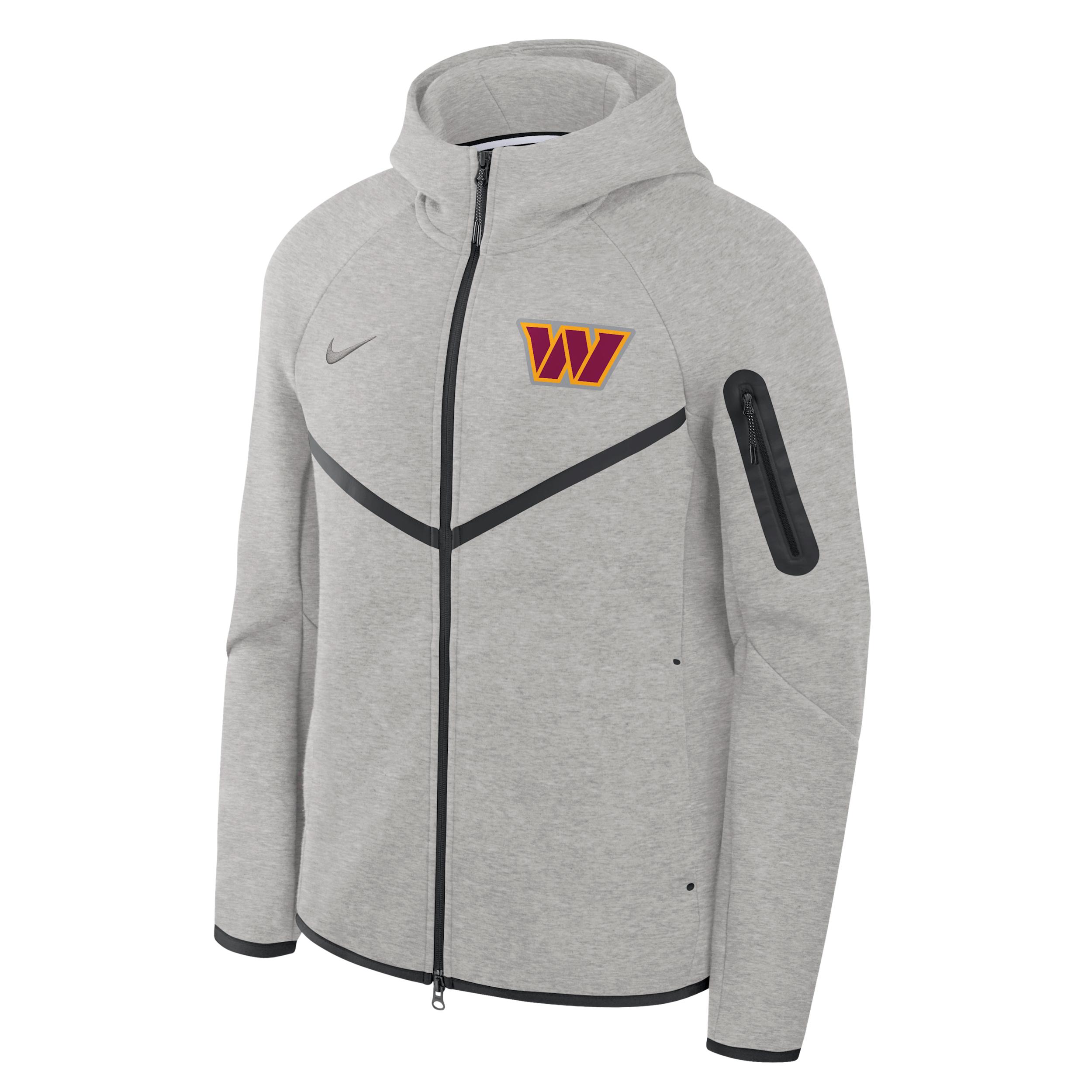 Washington Commanders Tech Fleece Windrunner Nike Men's NFL Full-Zip Hooded Jacket by NIKE