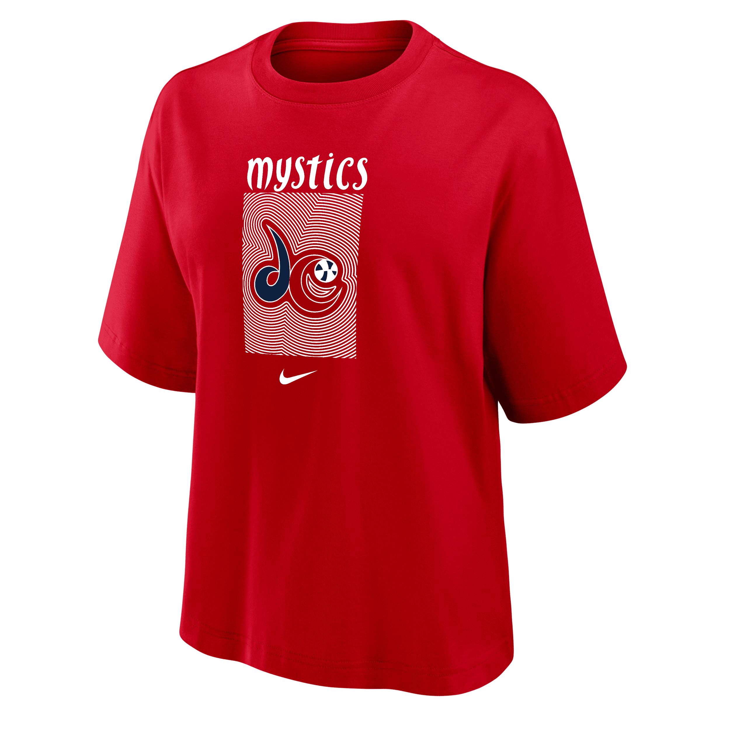 Washington Mystics Nike Women's WNBA Boxy T-Shirt by NIKE