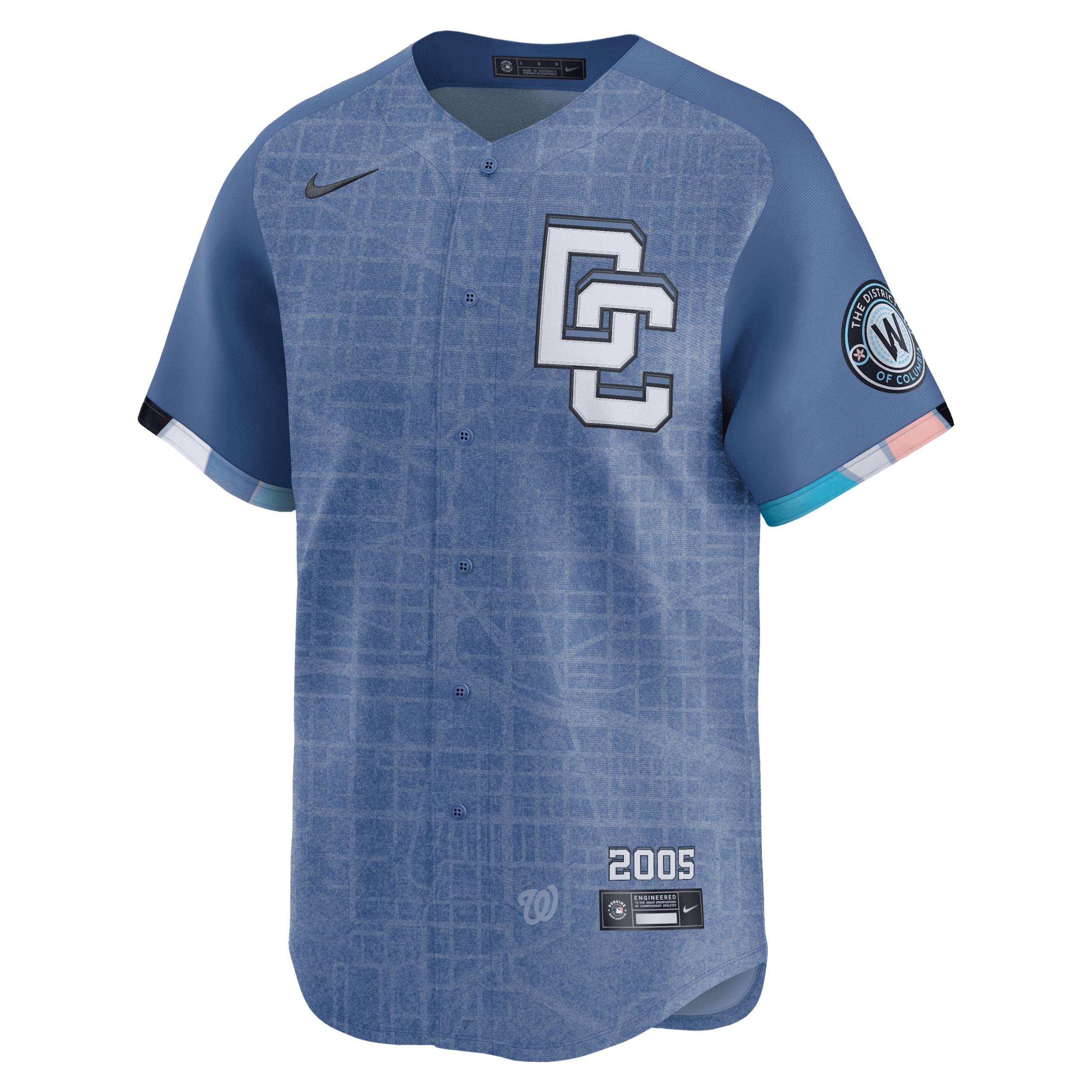 Washington Nationals City Connect Menâs Nike Men's Dri-FIT ADV MLB Limited Jersey by NIKE