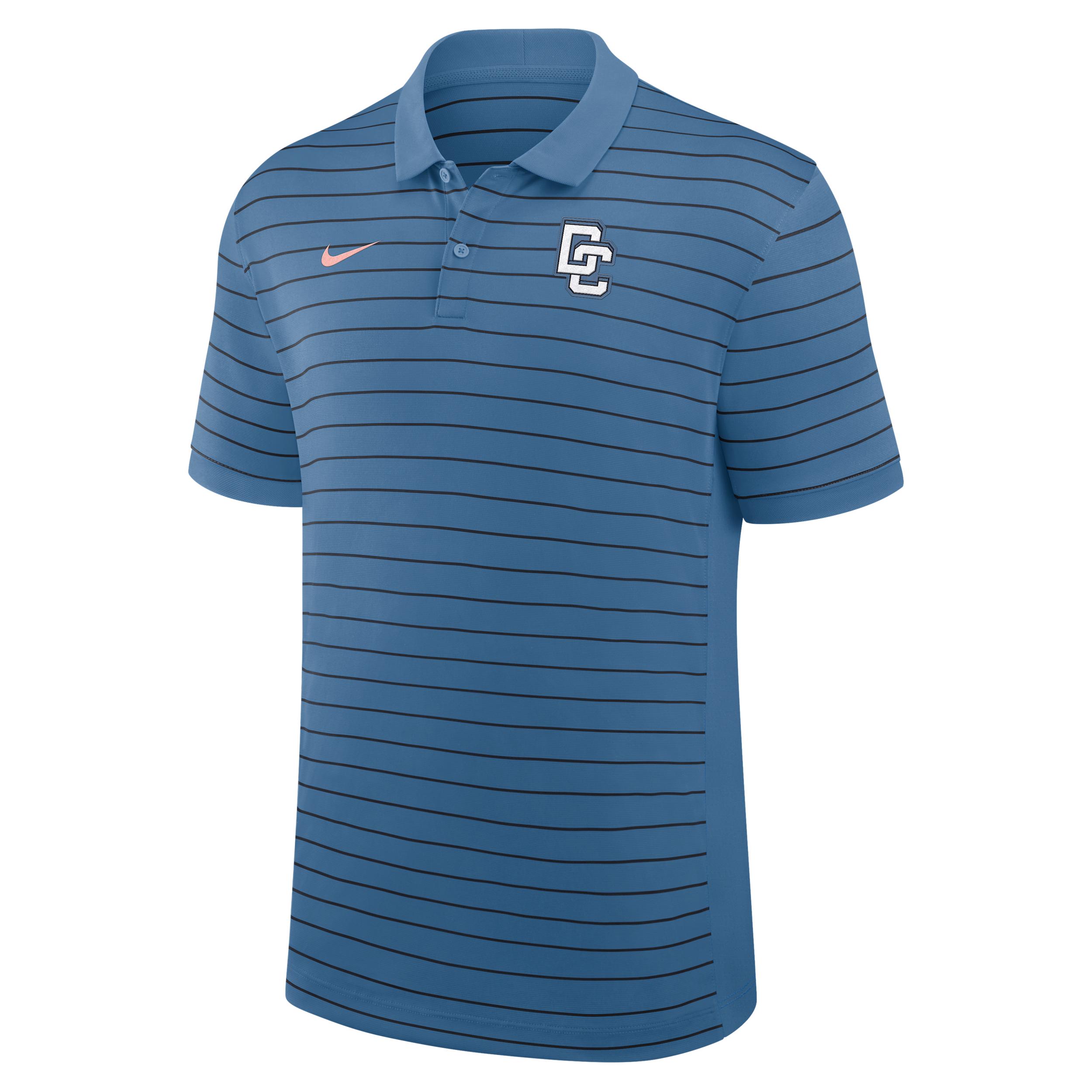 Washington Nationals City Connect Striped Victory Nike Men's Dri-FIT MLB Polo by NIKE