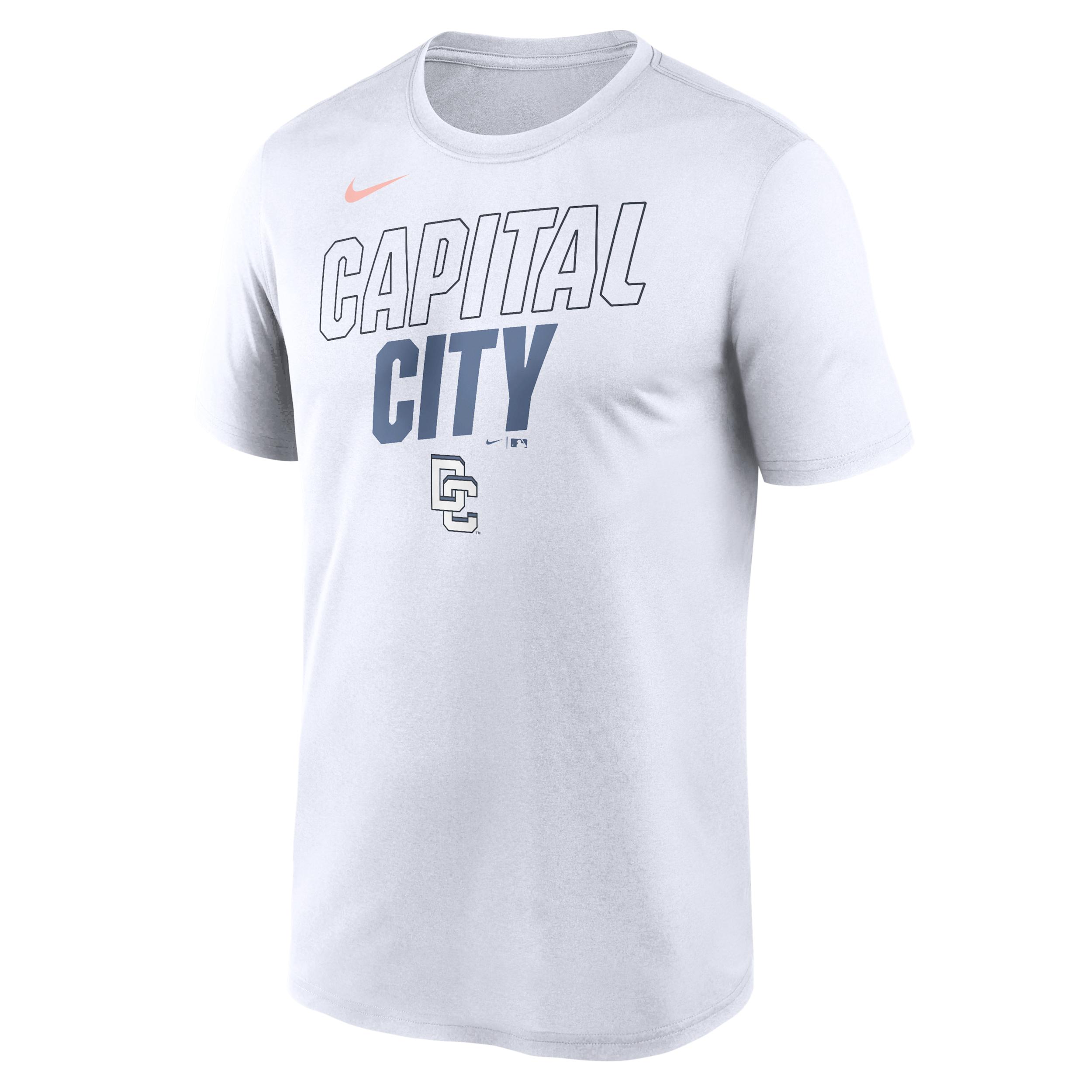 Washington Nationals City Connect Team Phrase Script Nike Men's Dri-FIT MLB T-Shirt by NIKE