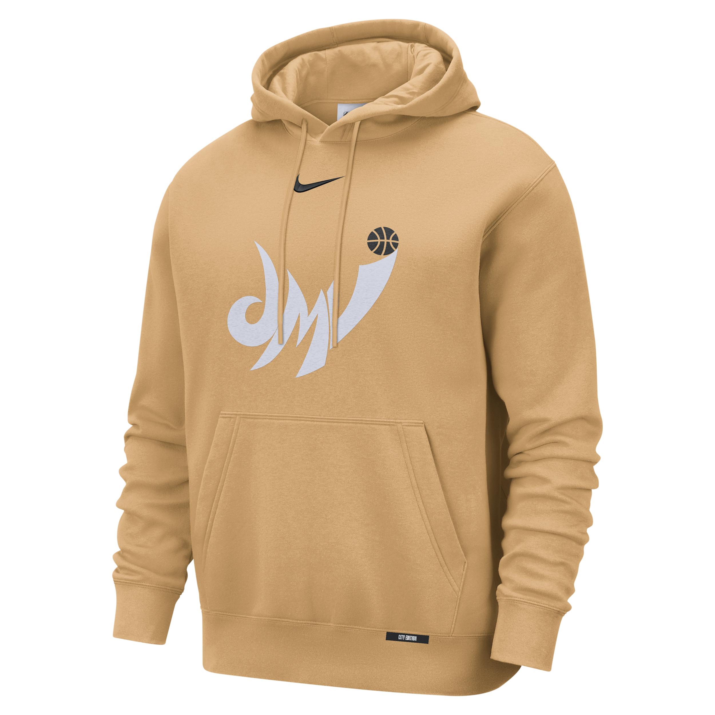 Washington Wizards City Edition Nike Men's Club Hoodie by NIKE Washington Wizards City Edition Nike Men's Club Hoodie by NIKE
