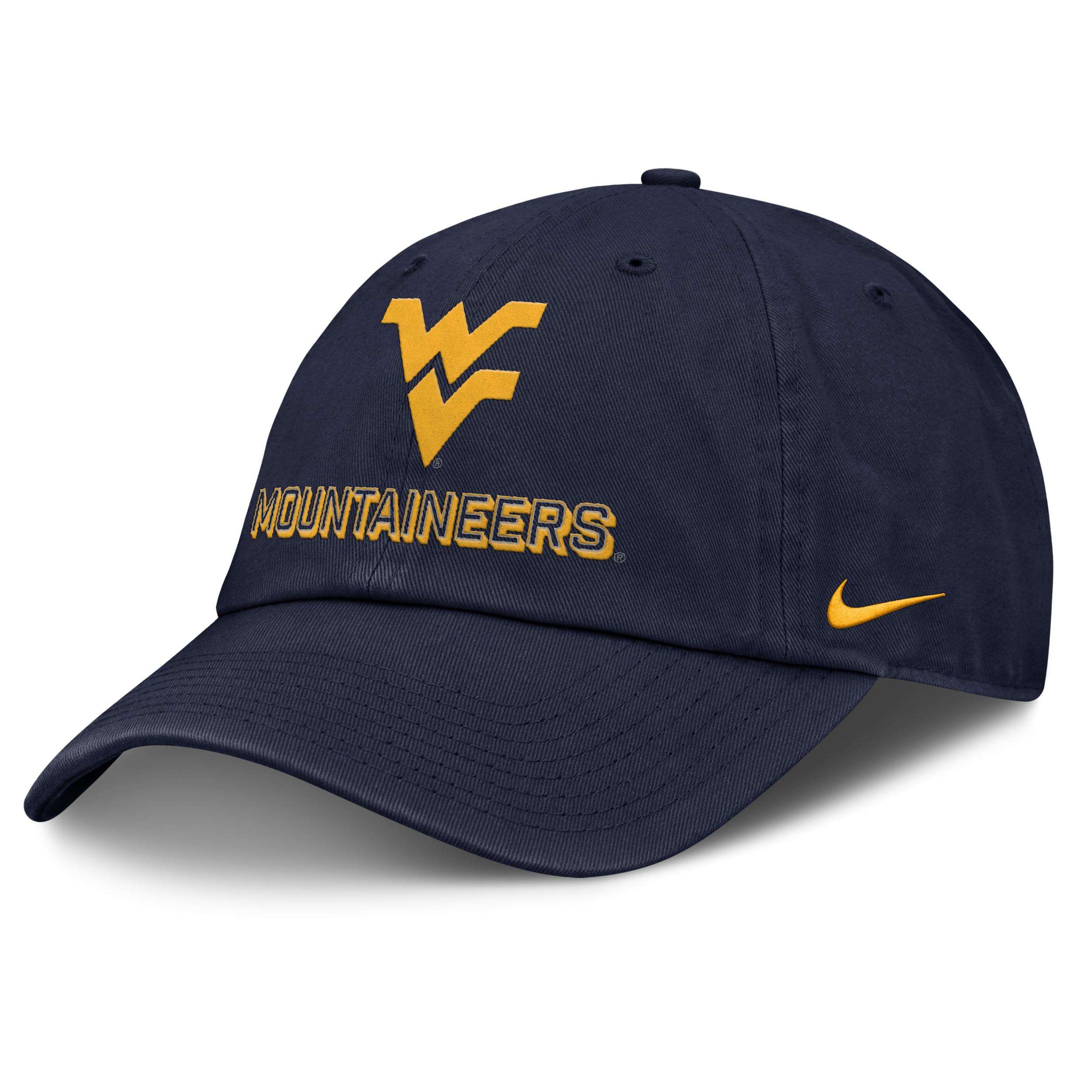 West Virginia On-Field Club Gameday Nike Men's College Adjustable Hat by NIKE