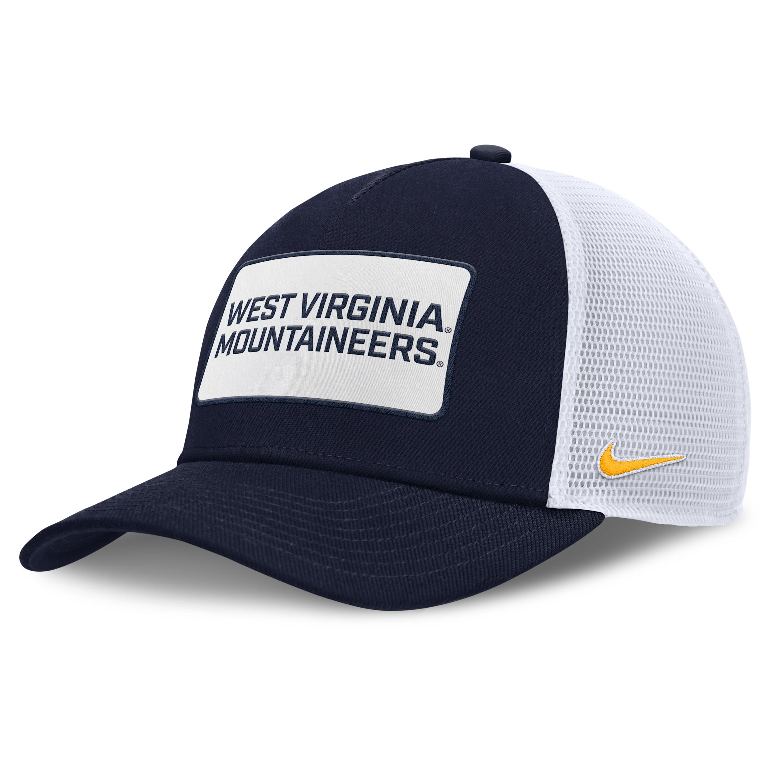 West Virginia On-Field Rise Nike Men's College Trucker Adjustable Hat by NIKE