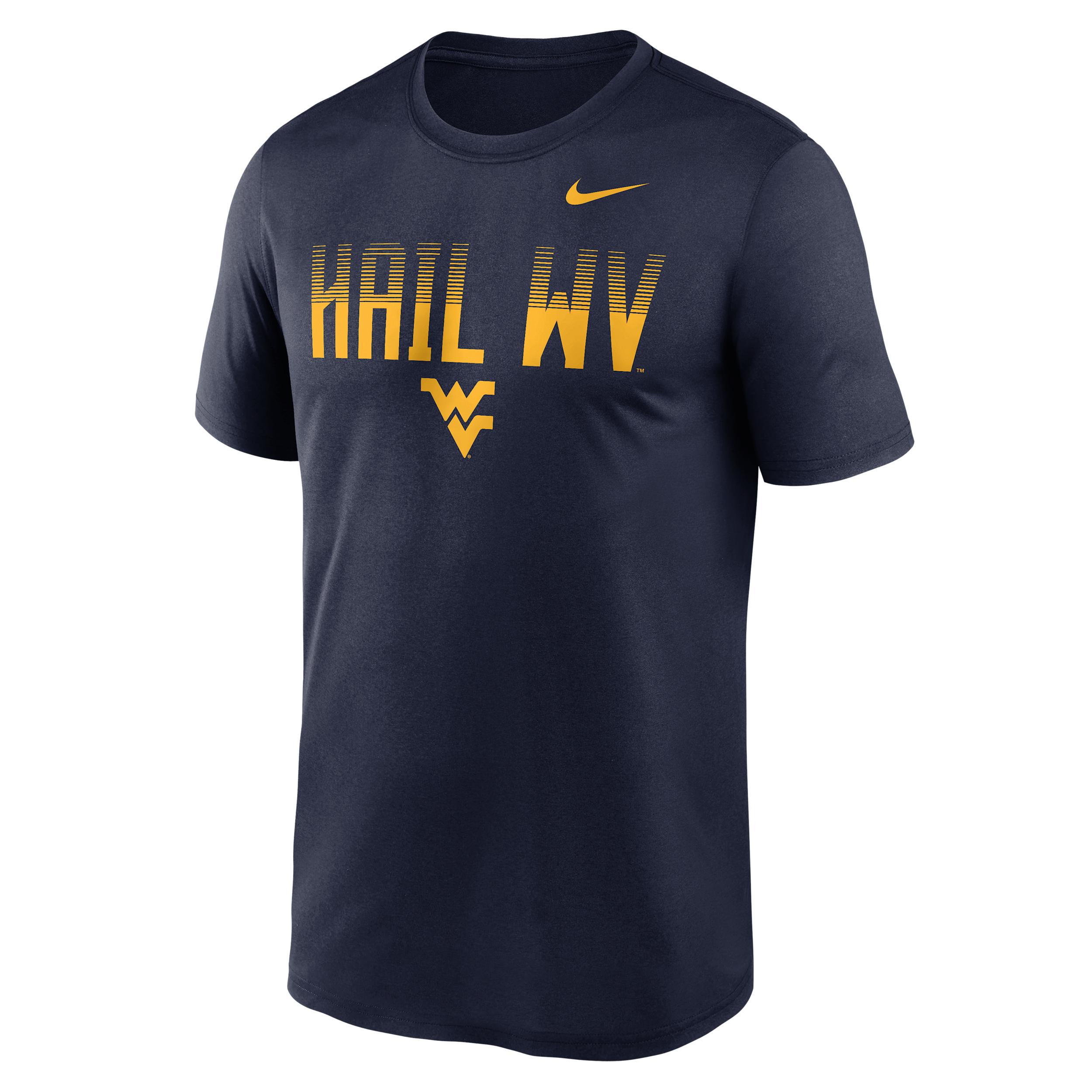 West Virginia Primetime Kinetic Mantra Legend Nike Men's Dri-FIT College T-Shirt by NIKE