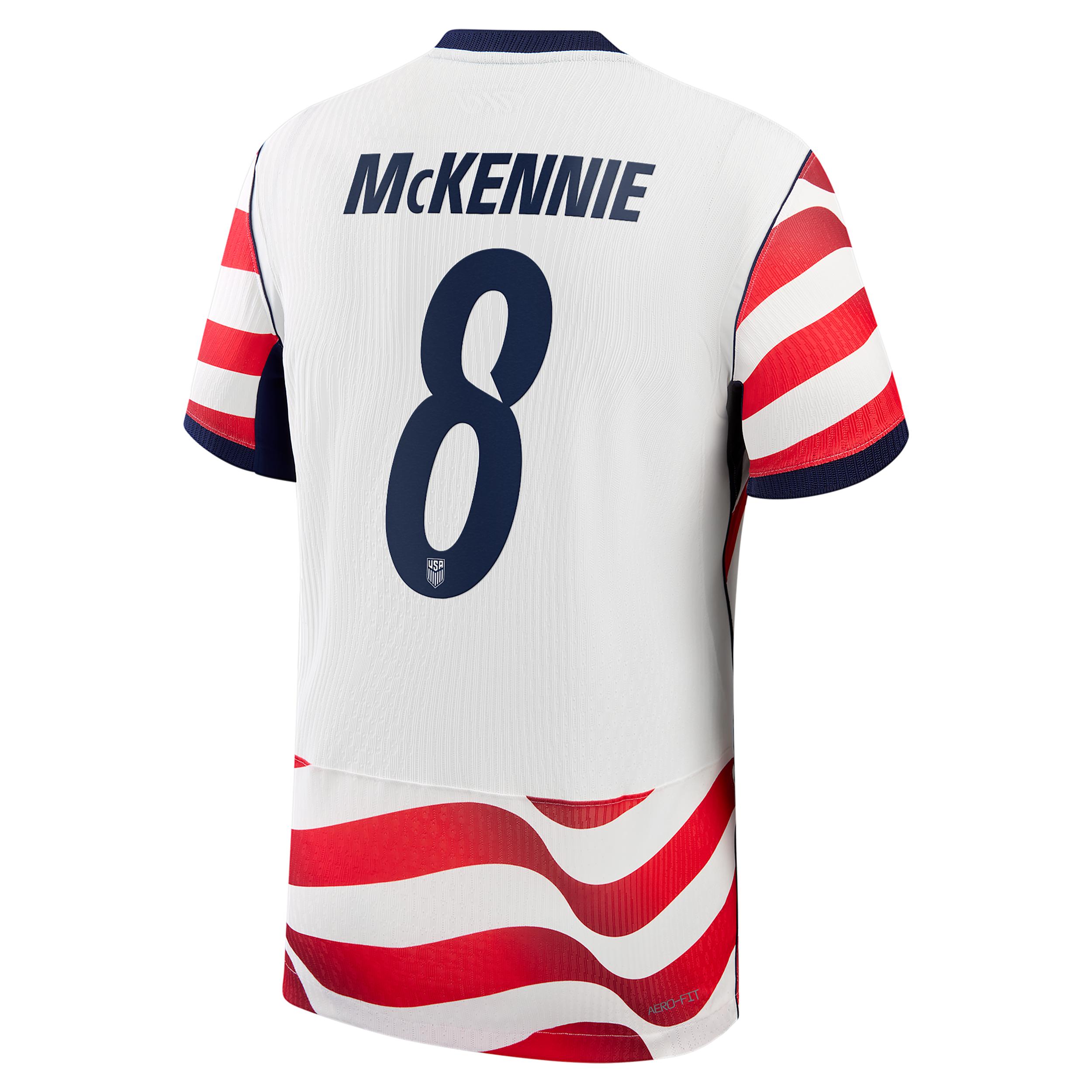 Weston McKennie USMNT 2026 Match Home Nike Men's Dri-FIT ADV Soccer Jersey by NIKE