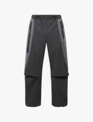 Wide-Leg Elasticated-Waist Stretch-Woven Trousers by NIKE