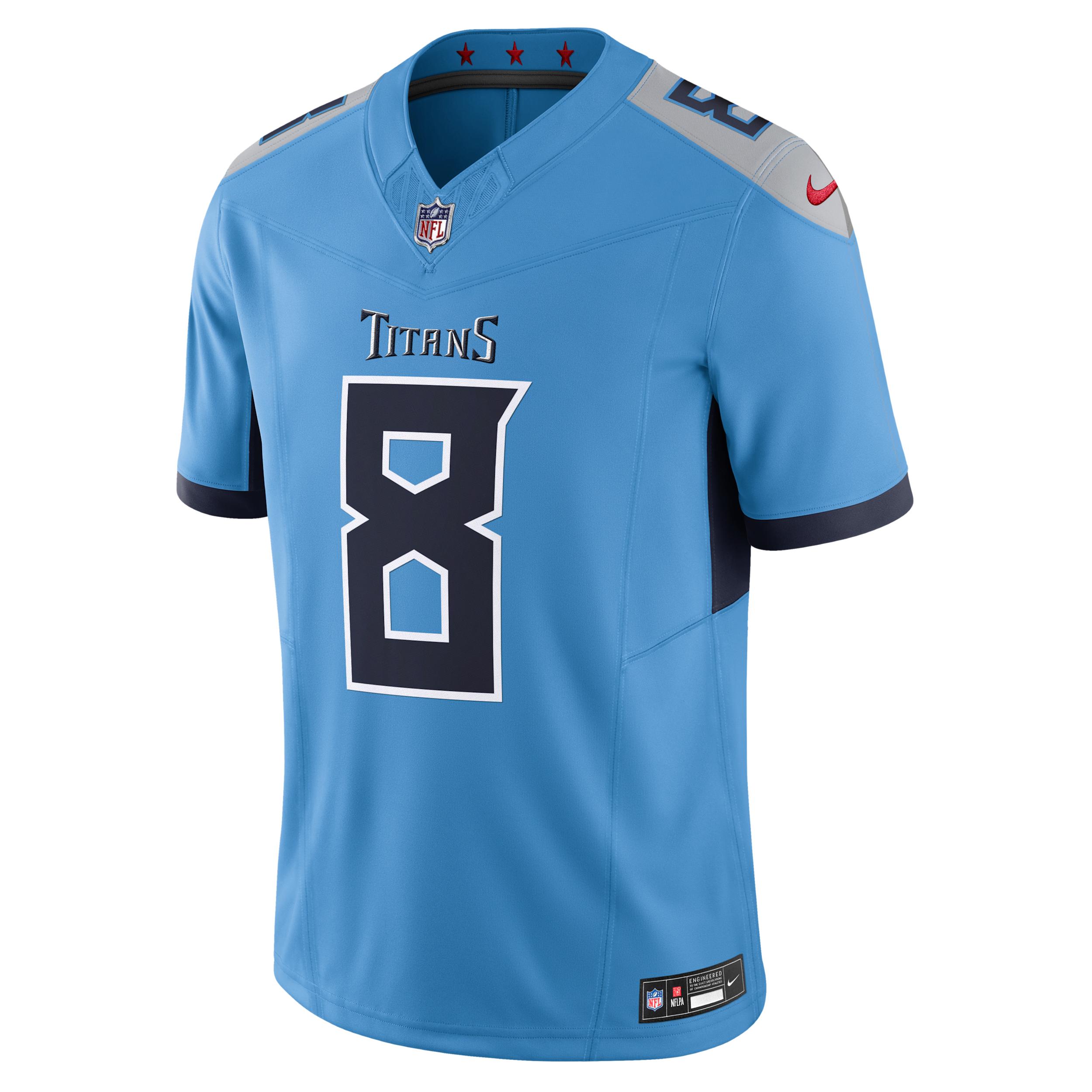 Will Levis Tennessee Titans Nike Men's Dri-FIT NFL Limited Jersey by NIKE