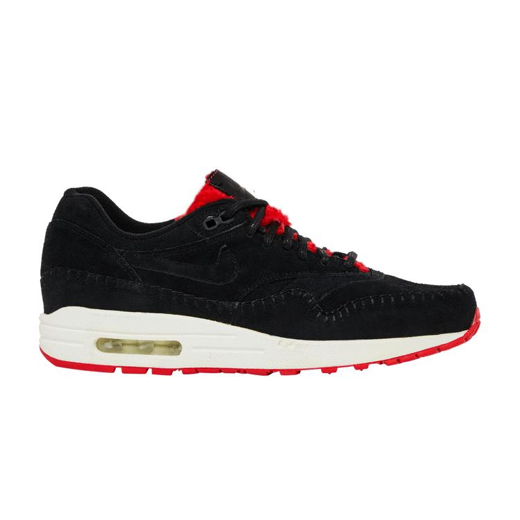 Womens Air Max 1 Premium 'Sherpa Pack - Black' by NIKE