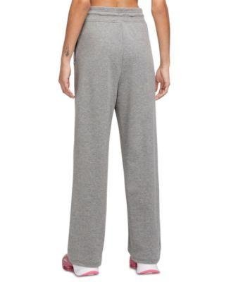 Women's Dri-FIT One French Terry High-Waisted Open-Hem Sweatpants by NIKE