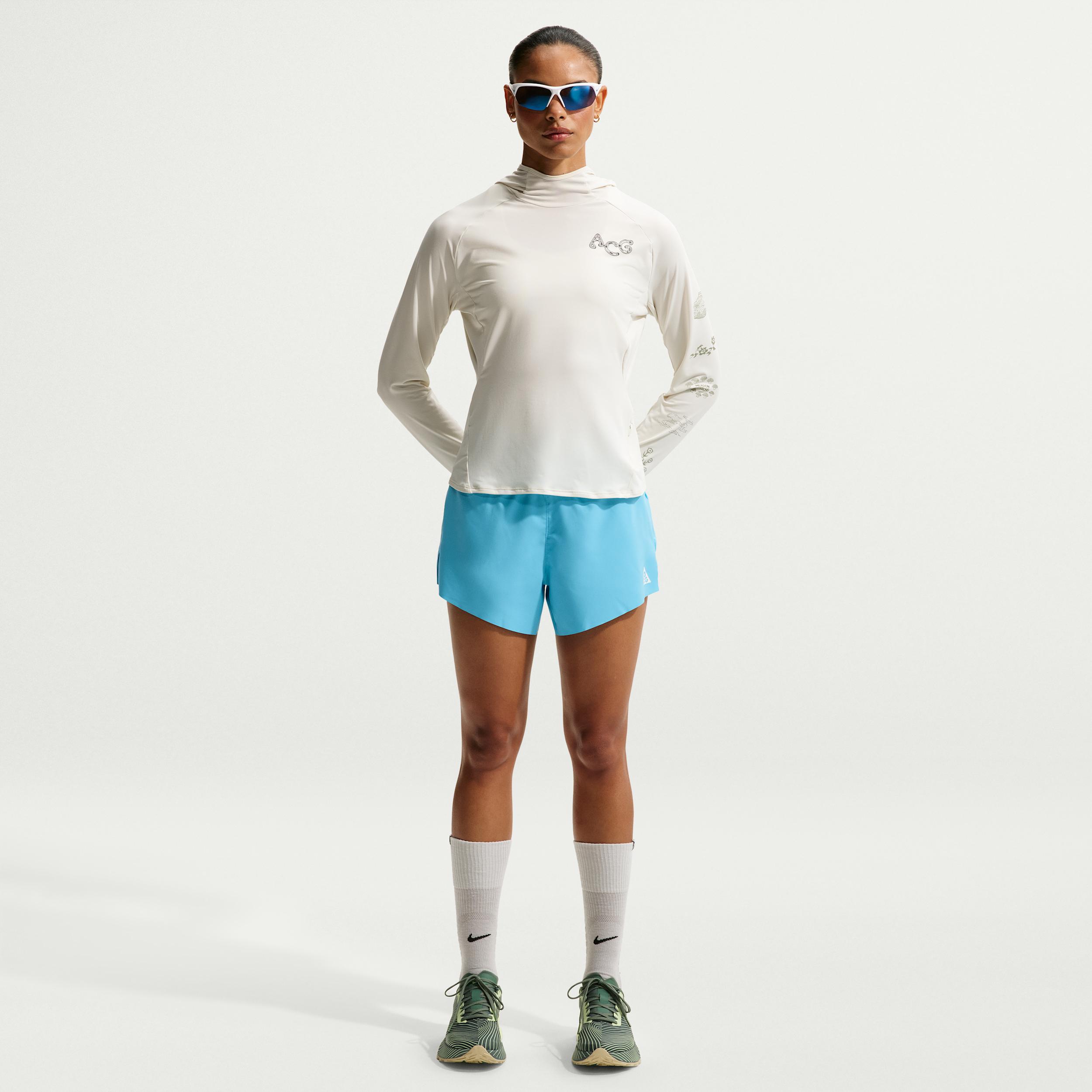 Women's Nike ACG Dri-FIT Mid-Rise Brief-Lined Trail Running Shorts by NIKE