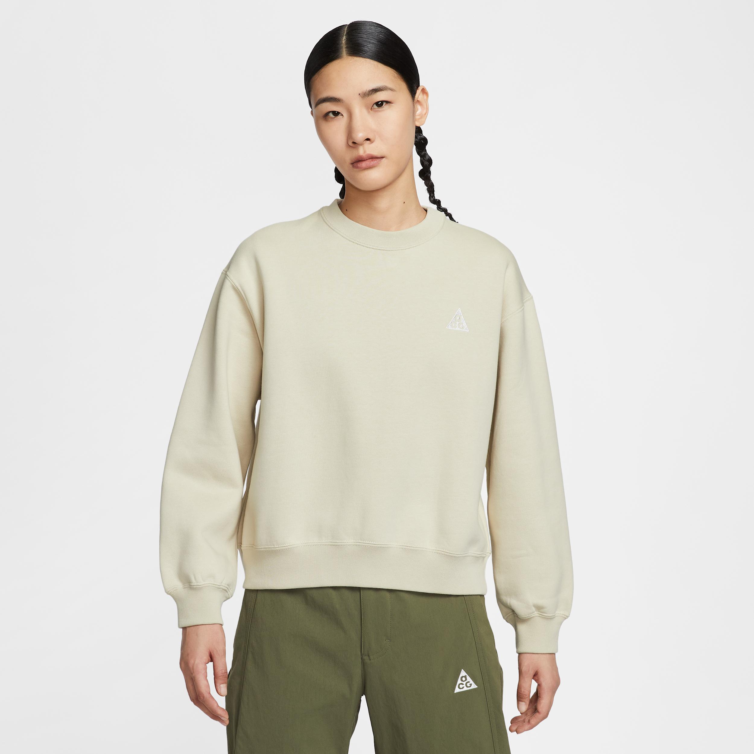 Women's Nike ACG "Tuff Fleece" Therma-FIT Crew-Neck Sweatshirt by NIKE