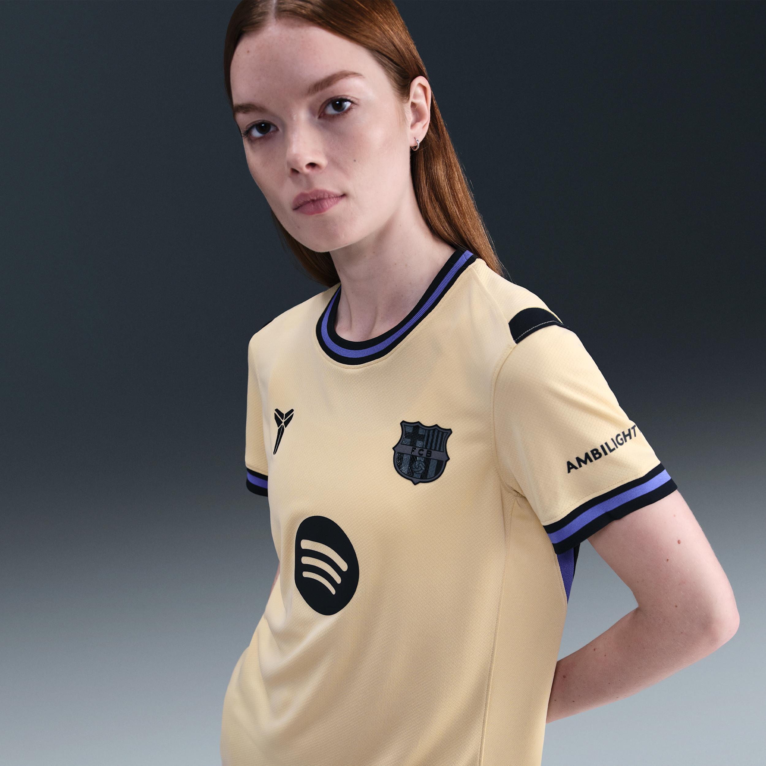 Women's Nike FC Barcelona 2025/26 Stadium Away Kobe Dri-FIT Soccer Replica Jersey by NIKE