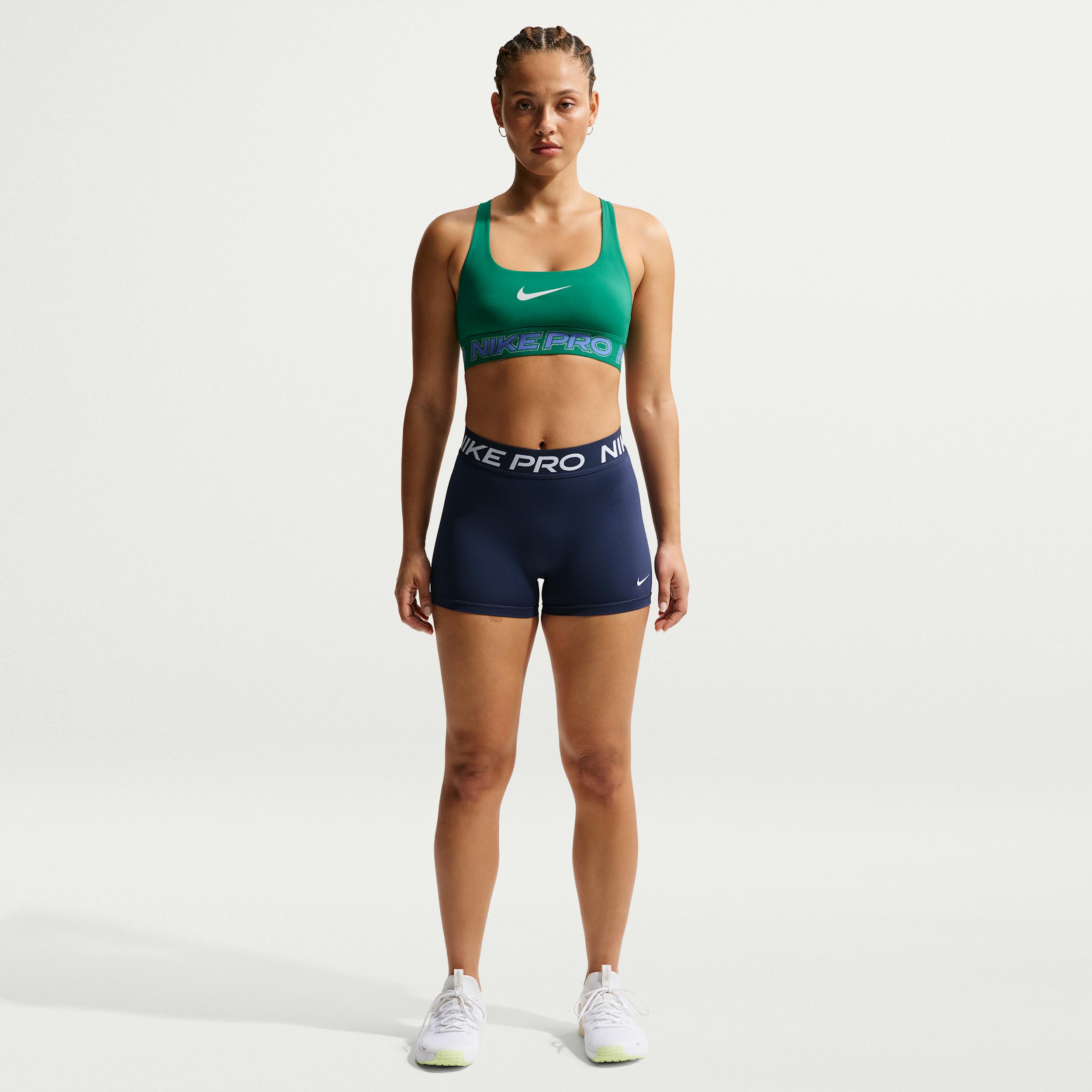 Women's Nike Pro Mid-Rise 3" Biker Shorts by NIKE