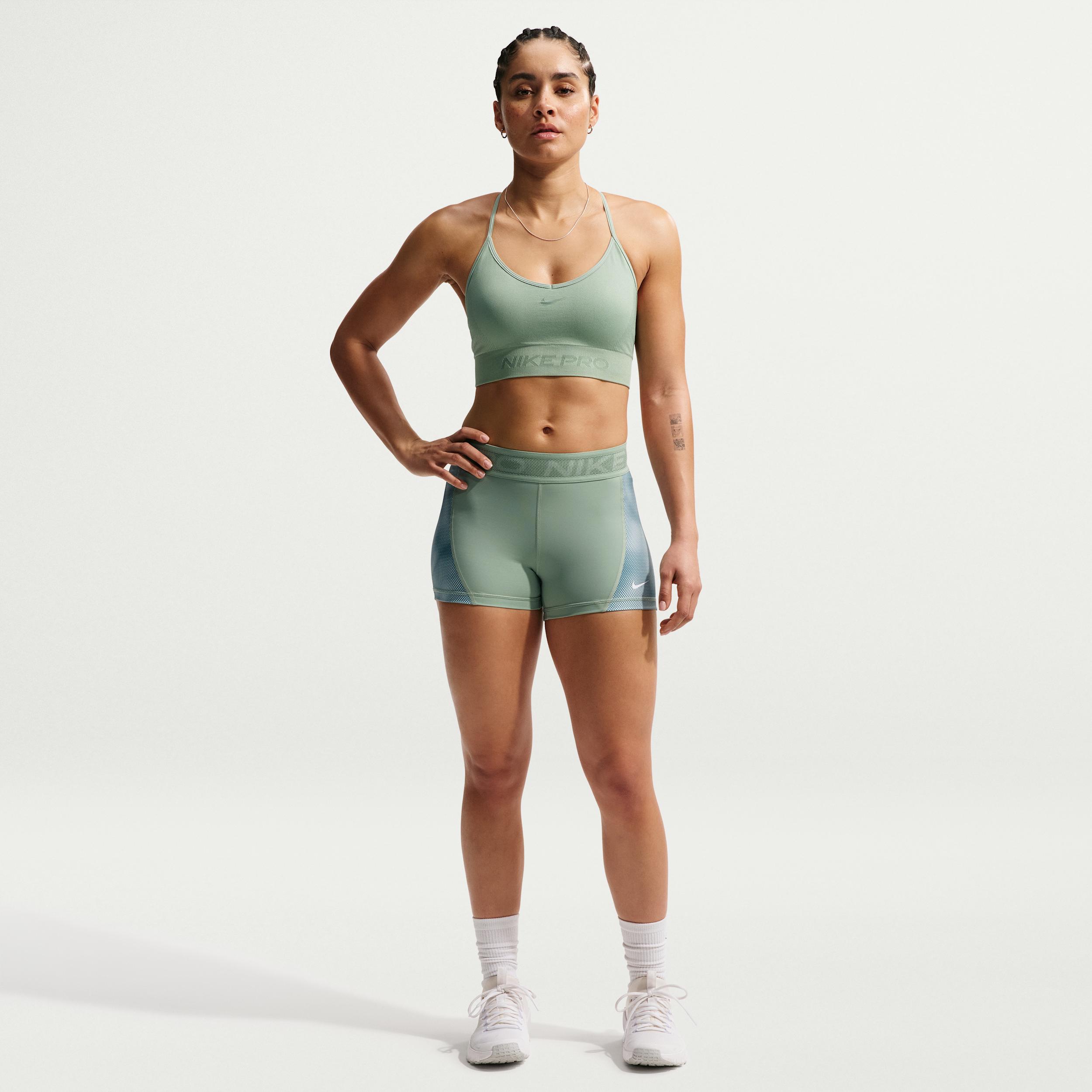 Women's Nike Pro Mid-Rise 3" Shorts by NIKE