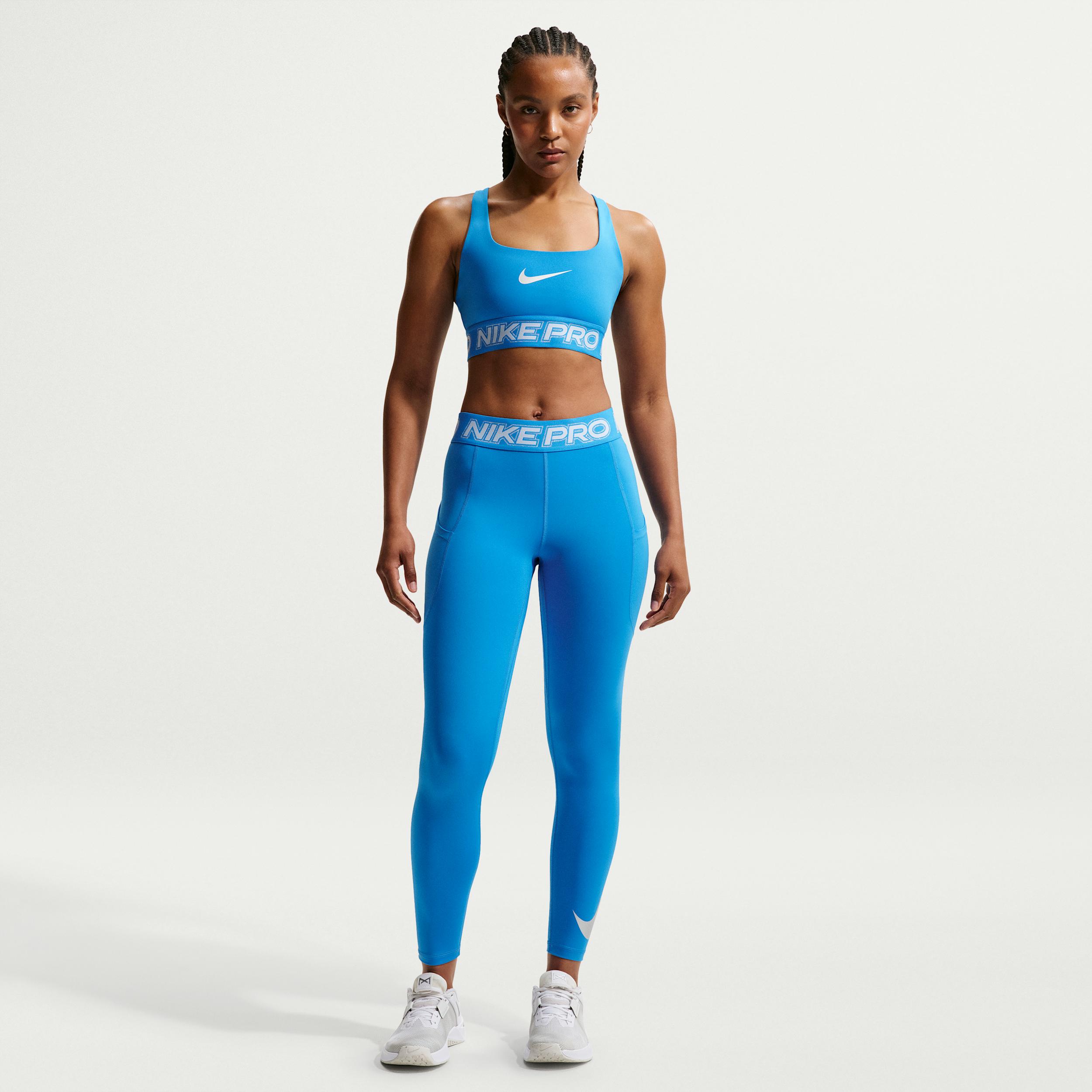 Women's Nike Pro Mid-Rise 7/8 Leggings by NIKE