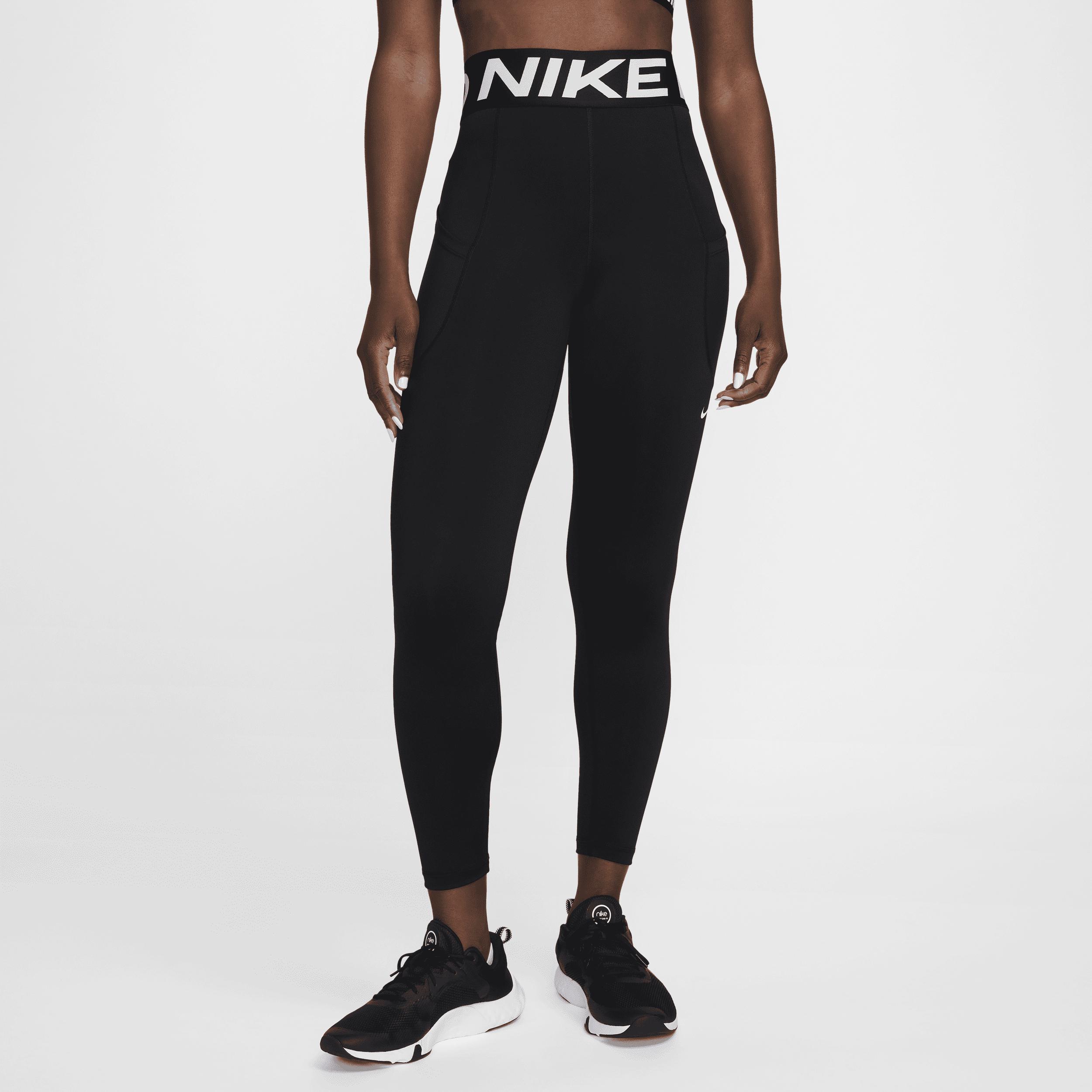 Women's Nike Pro Sculpt High-Waisted 7/8 Leggings with Pockets by NIKE